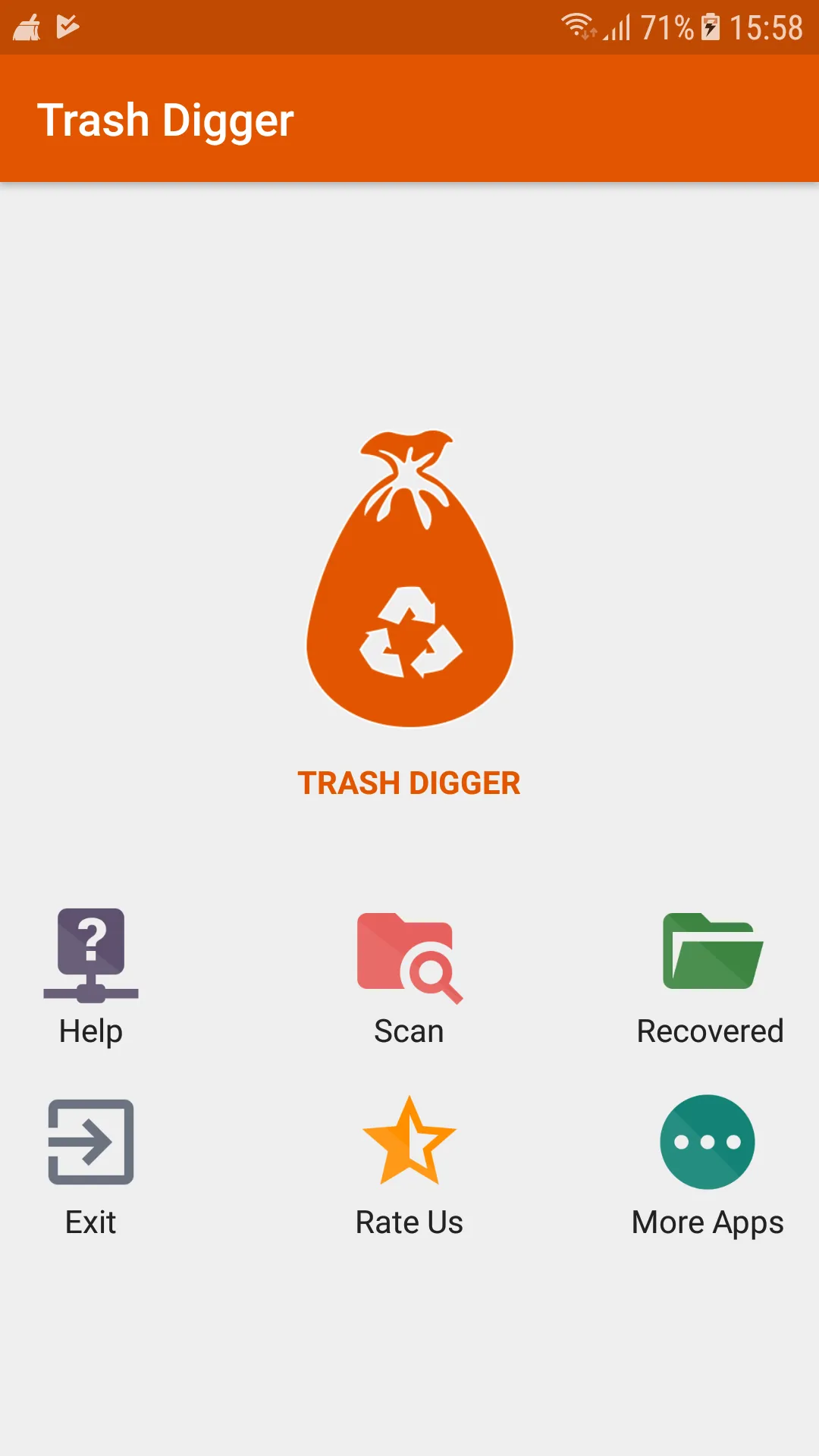 TrashDigger : Files Recovery | Indus Appstore | Screenshot