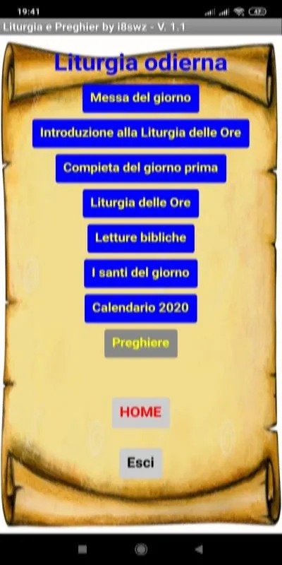 Liturgia e Preghiere | Indus Appstore | Screenshot