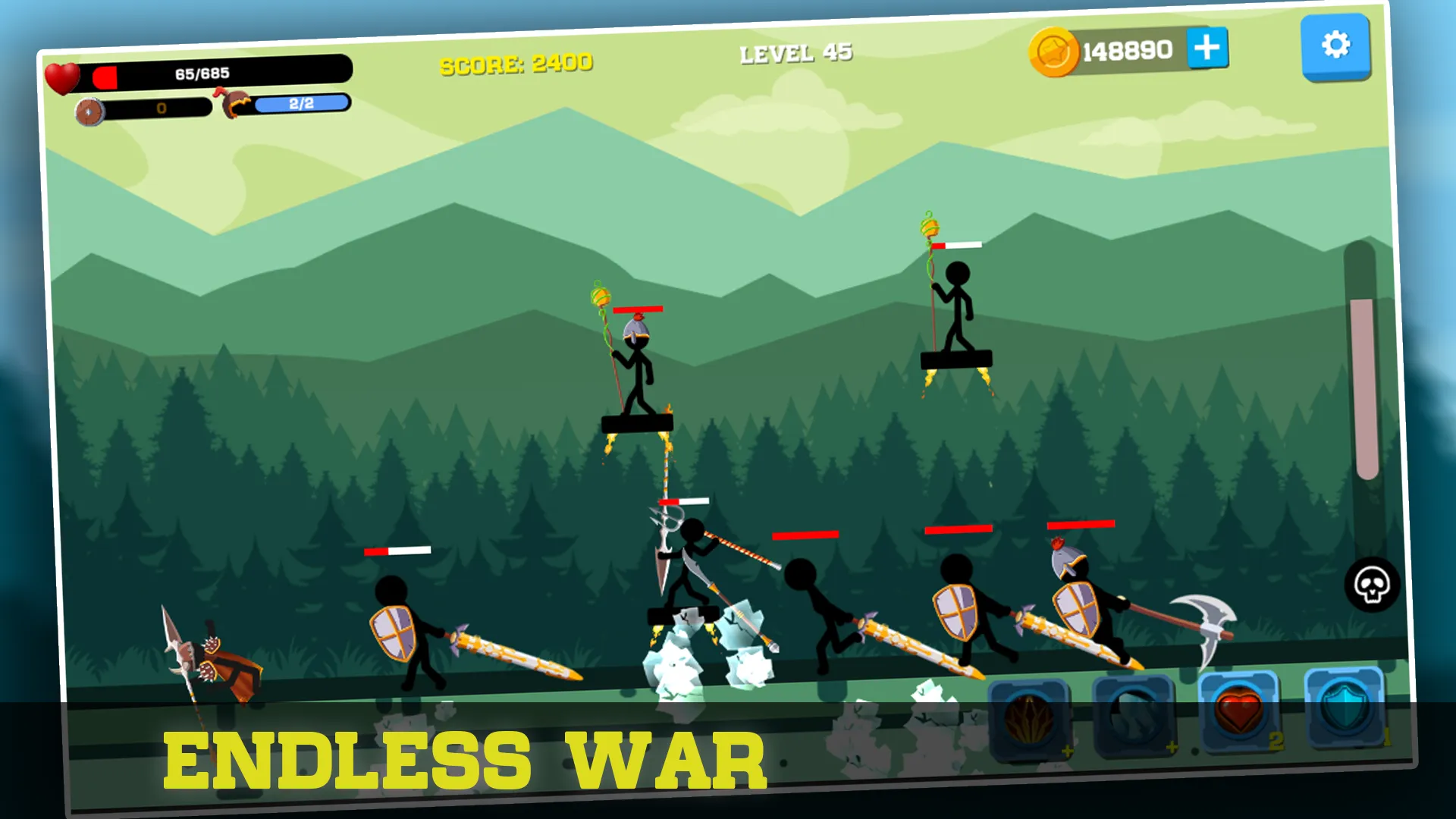 Stickman Archer: Spear Warrior | Indus Appstore | Screenshot