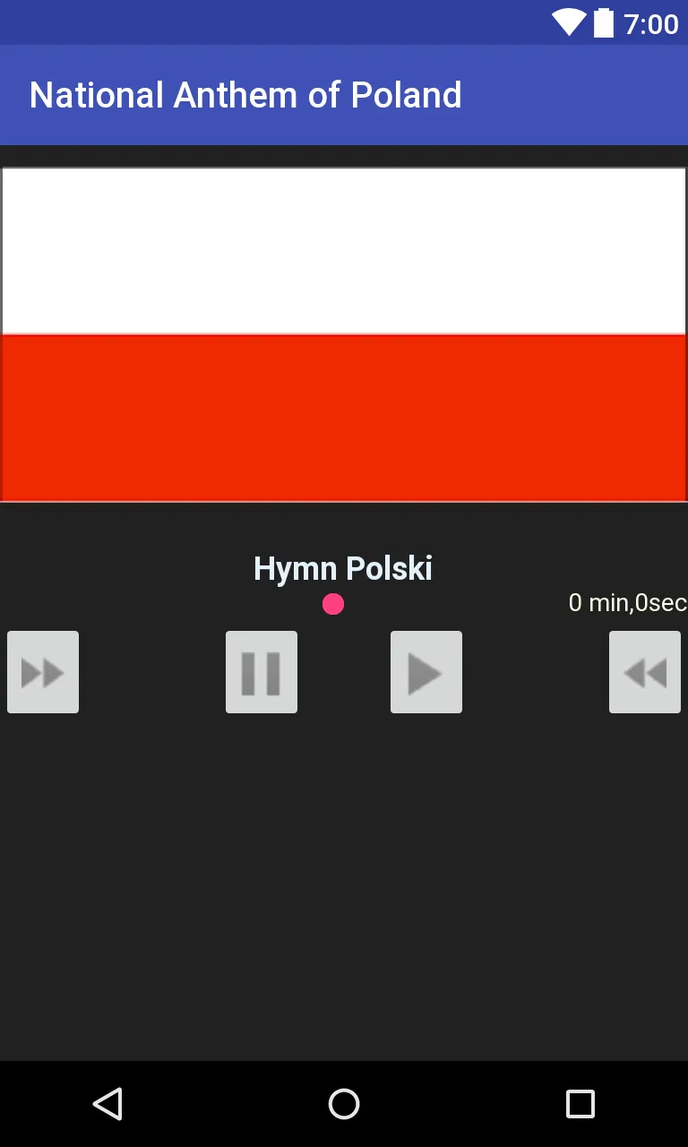 National Anthem of Poland | Indus Appstore | Screenshot