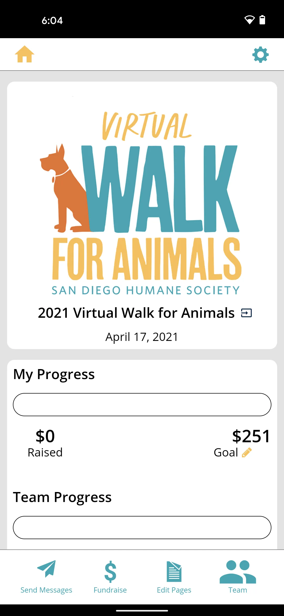 SDHS Walk for Animals | Indus Appstore | Screenshot