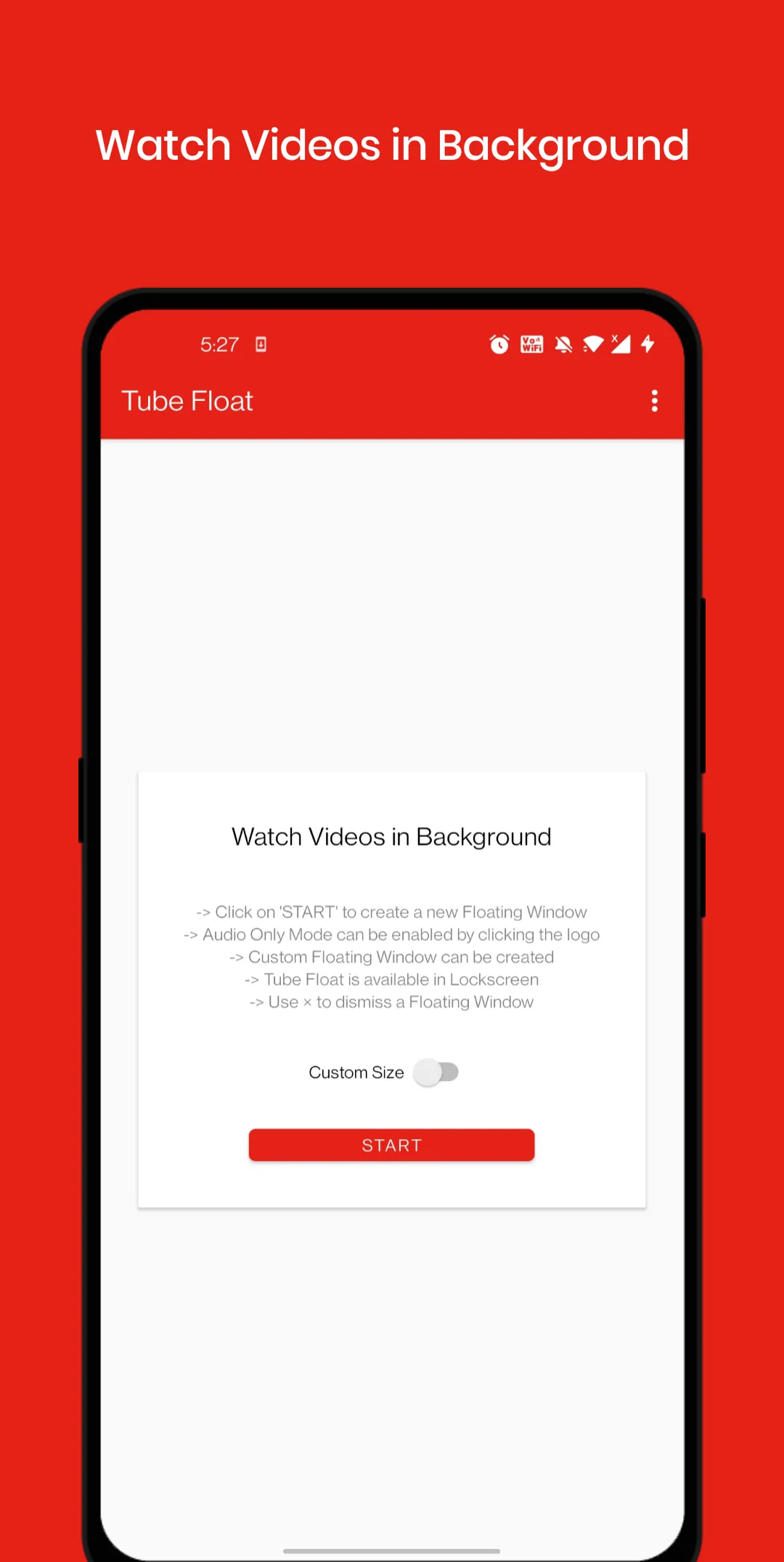 Tube Float | Indus Appstore | Screenshot