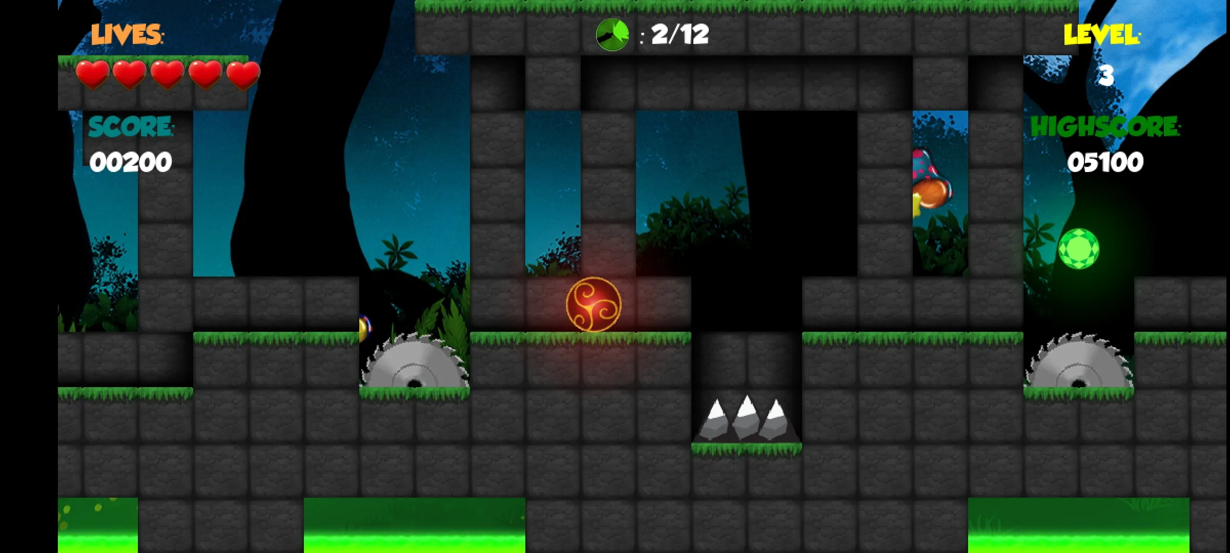 Red the Ball 1 | Indus Appstore | Screenshot