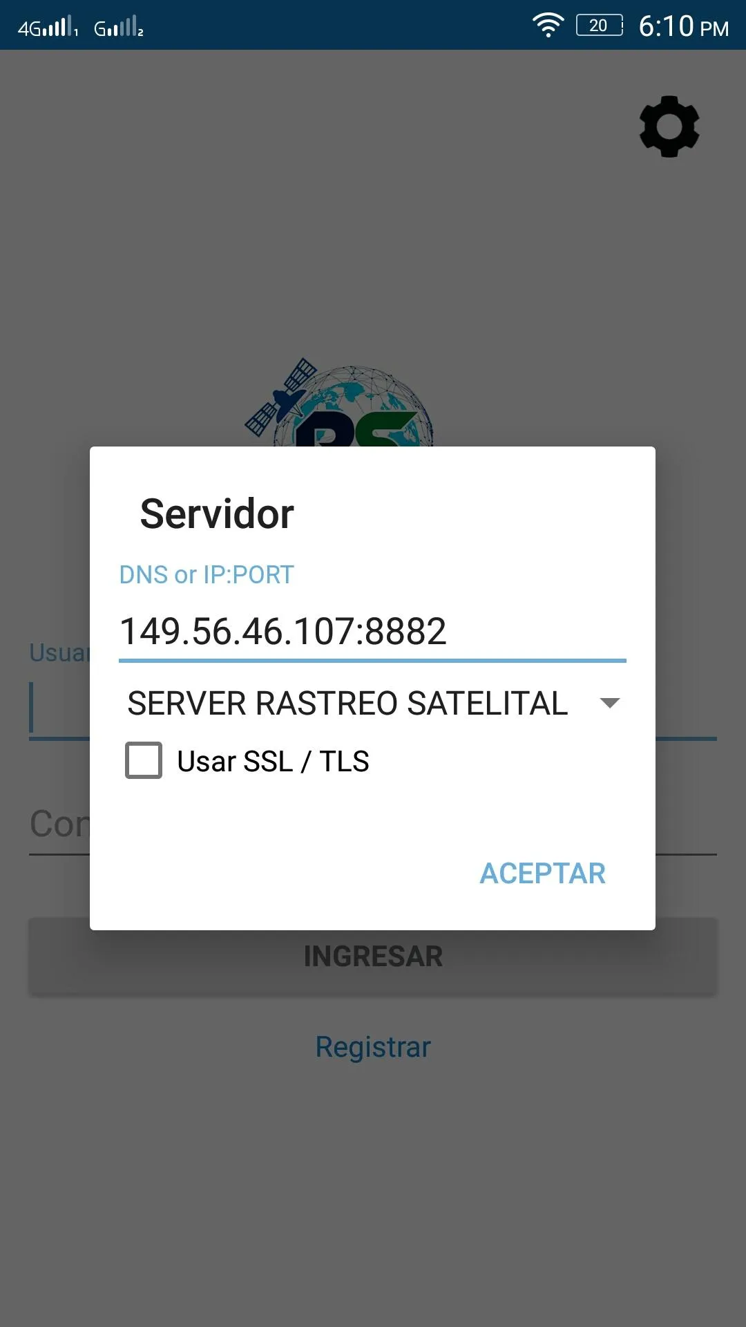 RS Rastreo Satelital | Indus Appstore | Screenshot