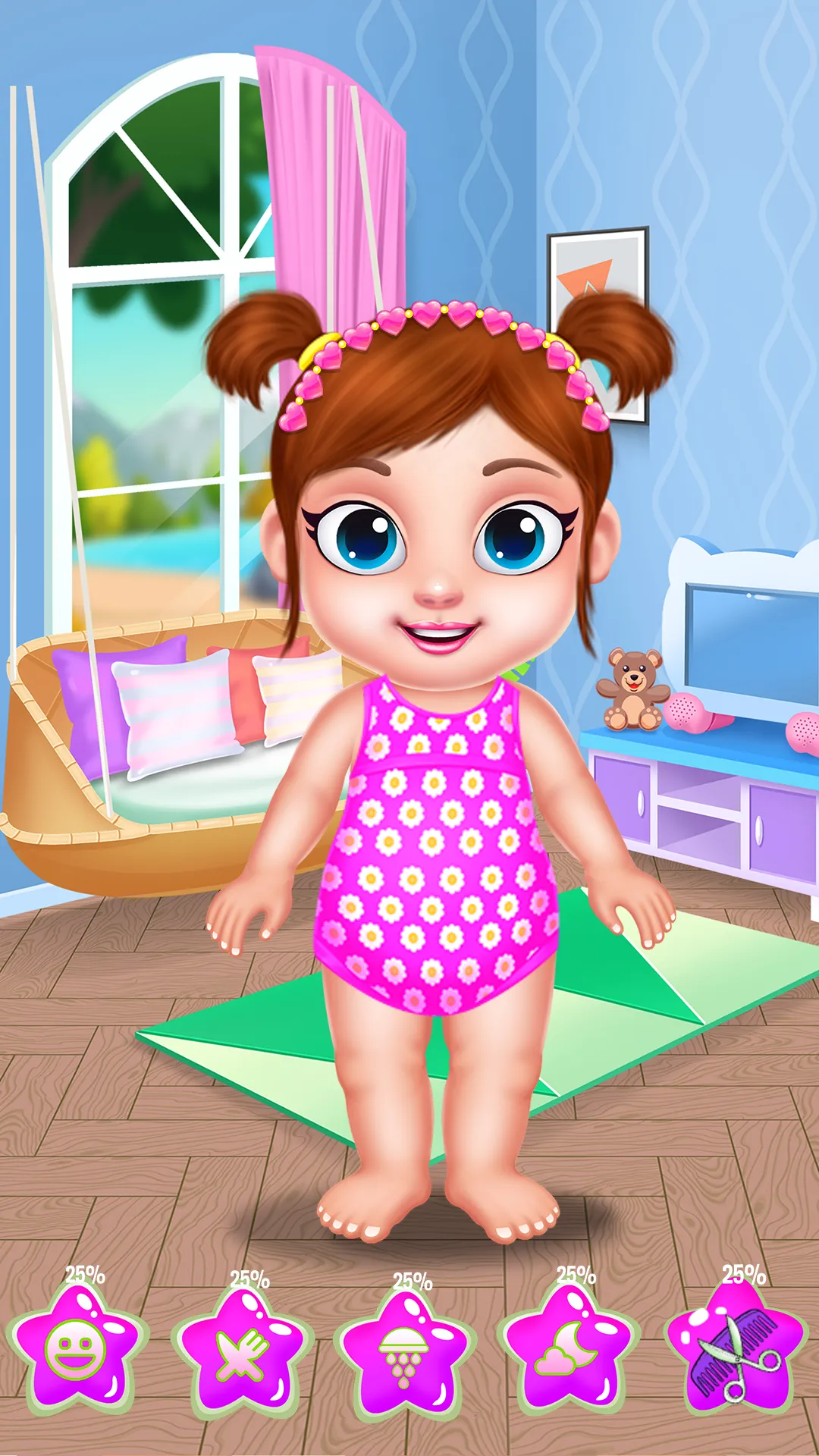 Baby Girl Caring: Animal Dress | Indus Appstore | Screenshot