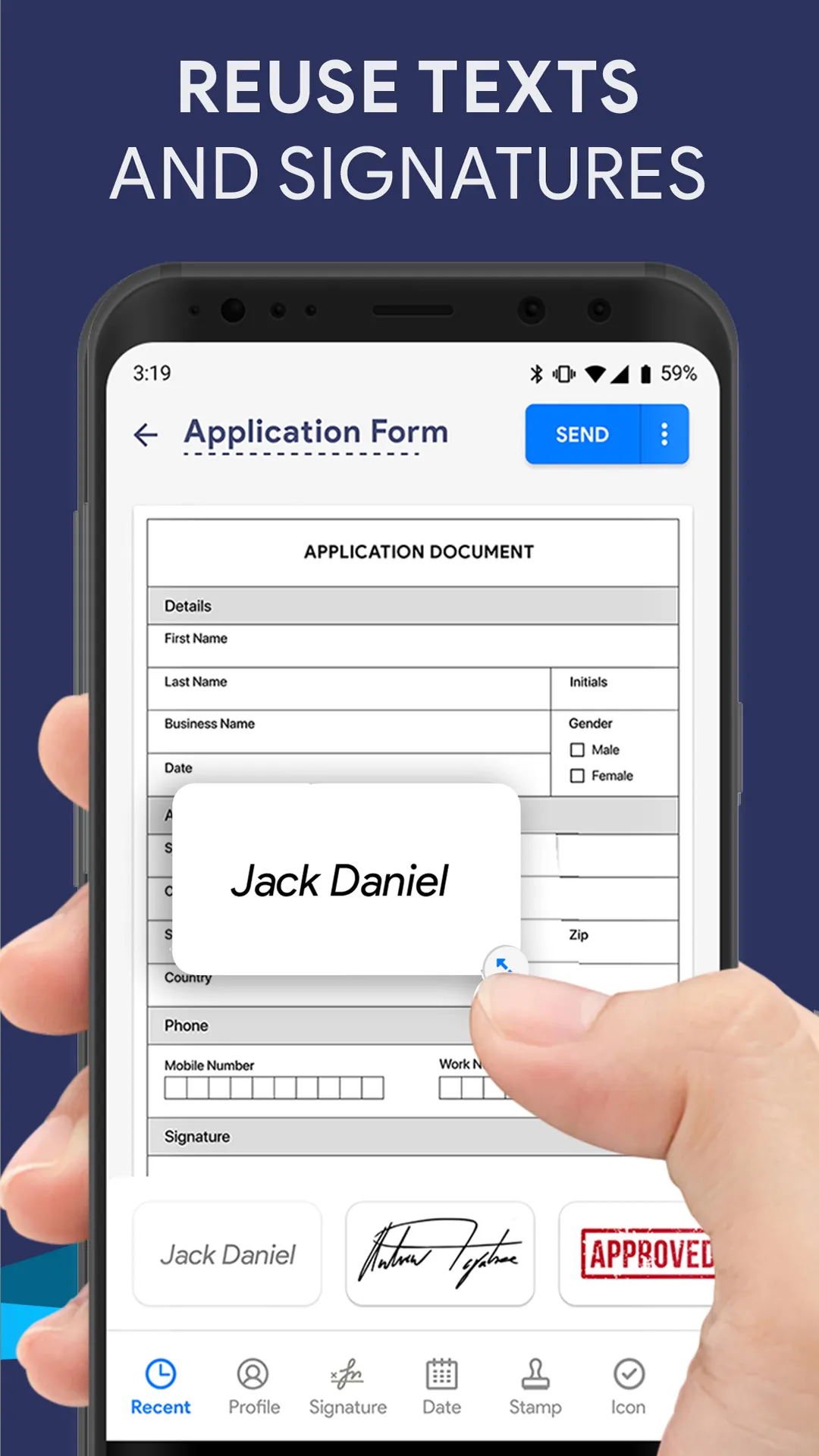 Fill and Sign Easy PDF Editor | Indus Appstore | Screenshot