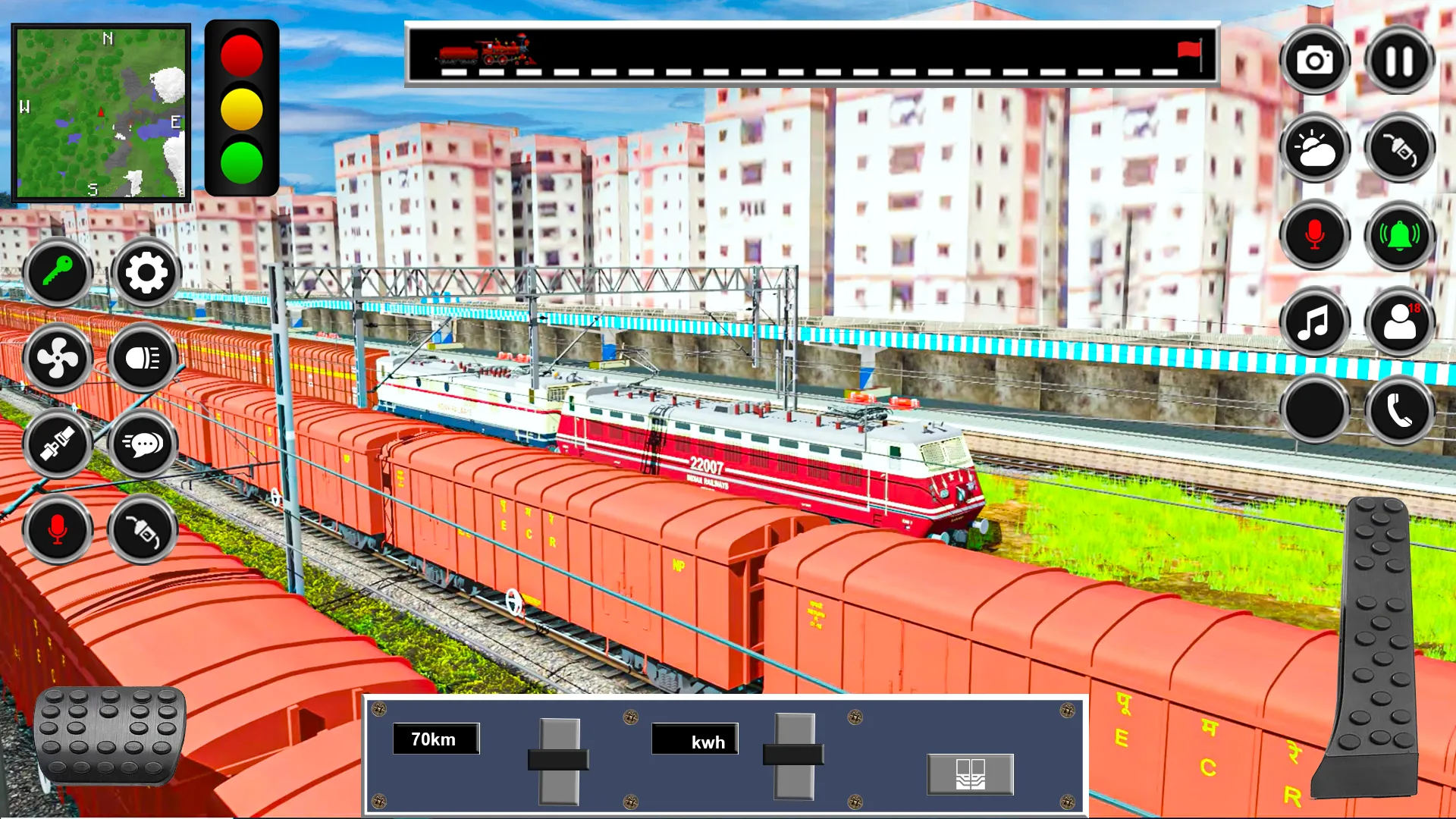 Train Driving Simulator Game | Indus Appstore | Screenshot