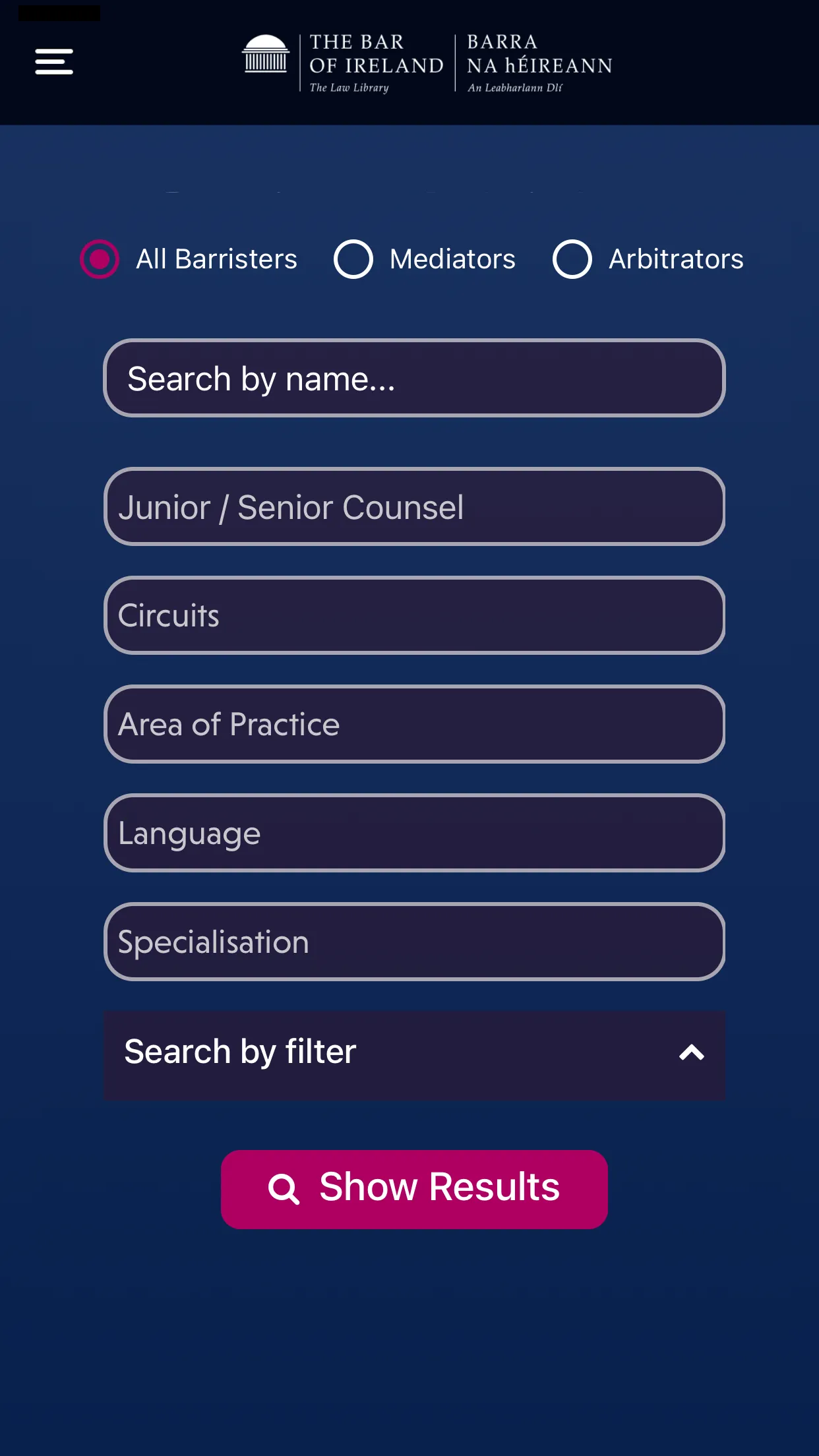 Find A Barrister | Indus Appstore | Screenshot