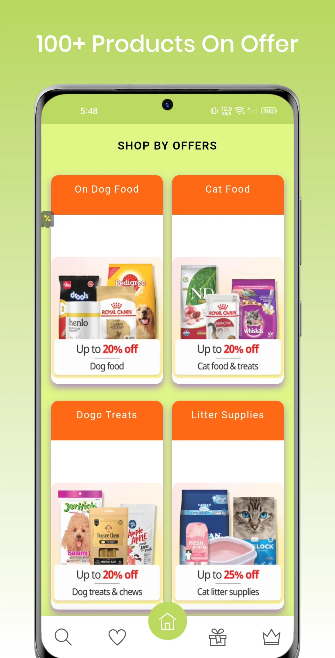 Dog Cat Pet Care & Food Offers | Indus Appstore | Screenshot