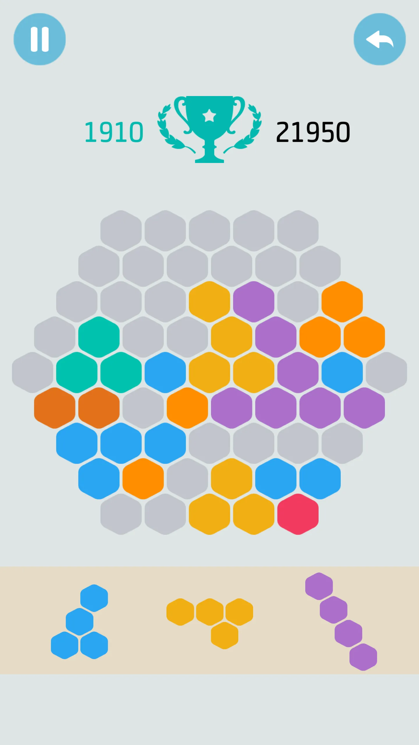 Hexa Block Puzzle | Indus Appstore | Screenshot