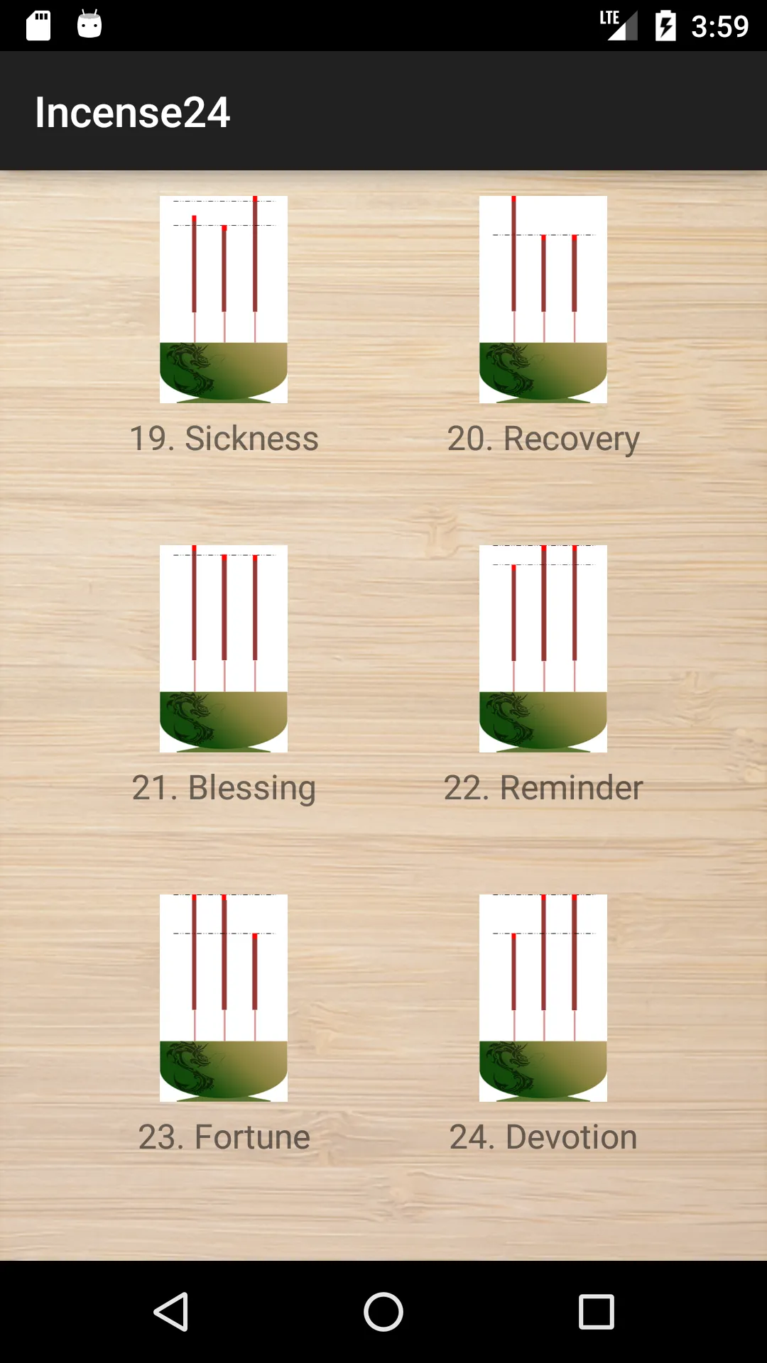 Incense 24: meanings | Indus Appstore | Screenshot