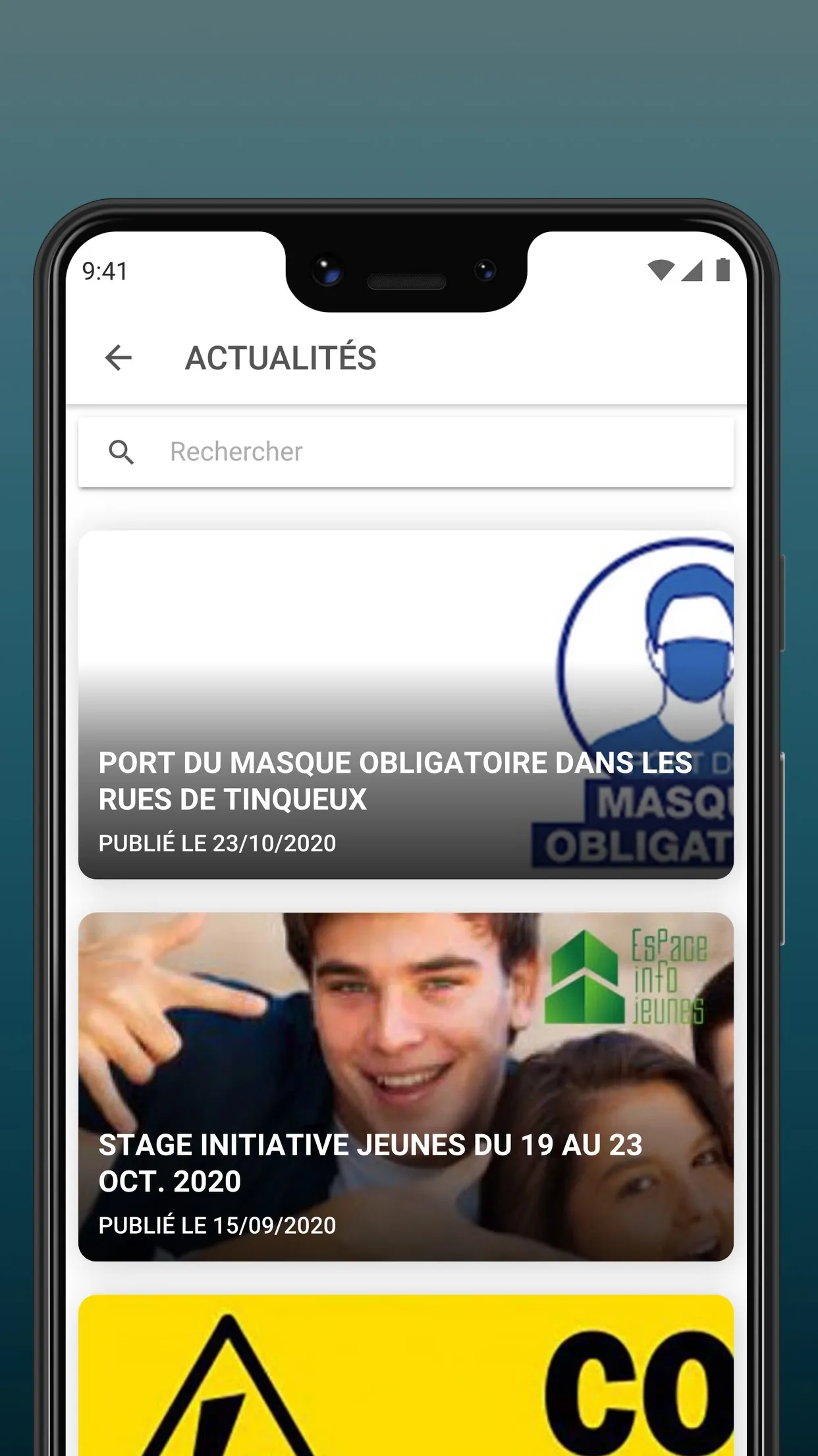 Ville de Tinqueux | Indus Appstore | Screenshot