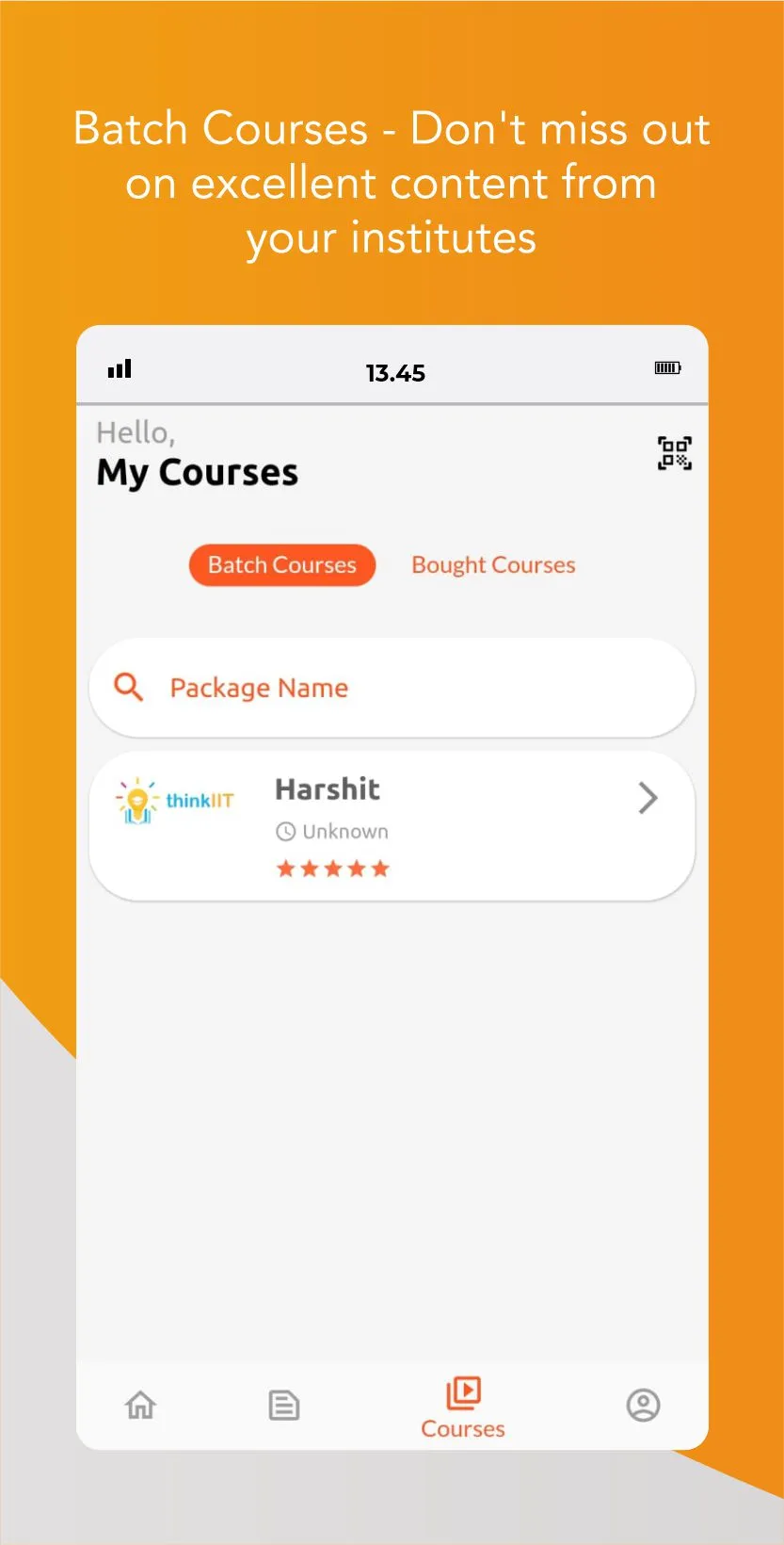 thinkIIT - LMS | Indus Appstore | Screenshot