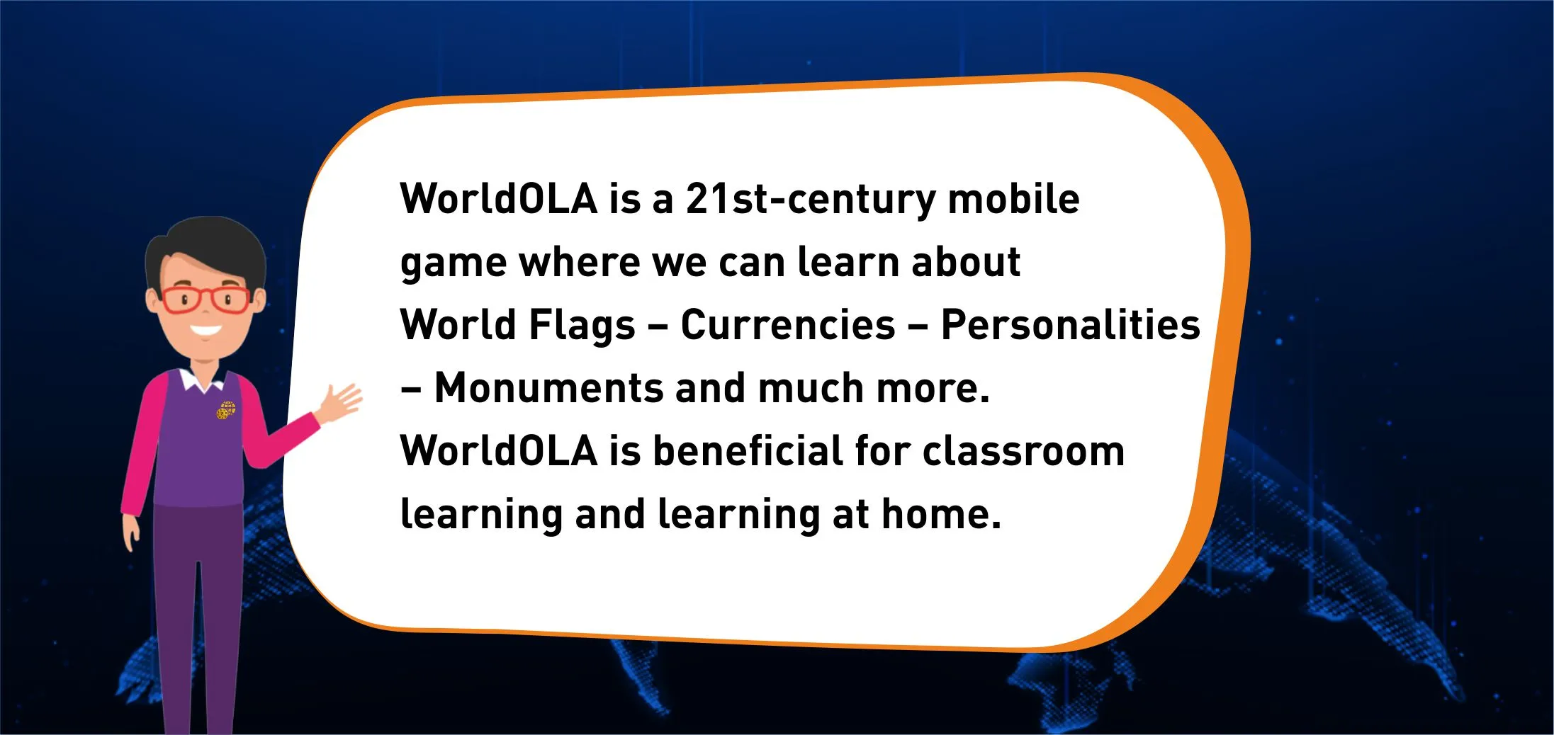 WorldOLA - Learn while playing | Indus Appstore | Screenshot