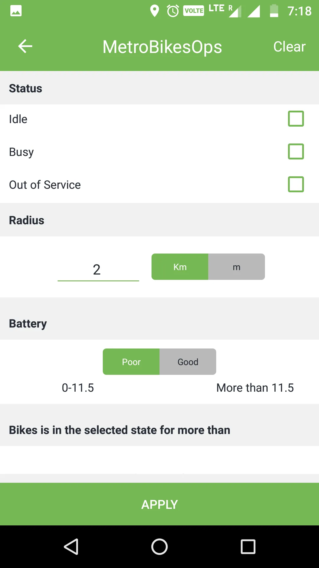 MetroBikesOps | Indus Appstore | Screenshot