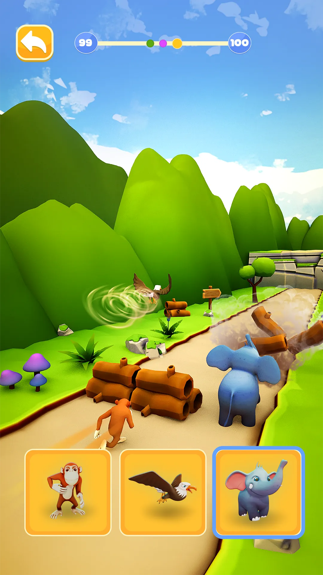 Animal Shifting: Transform Run | Indus Appstore | Screenshot