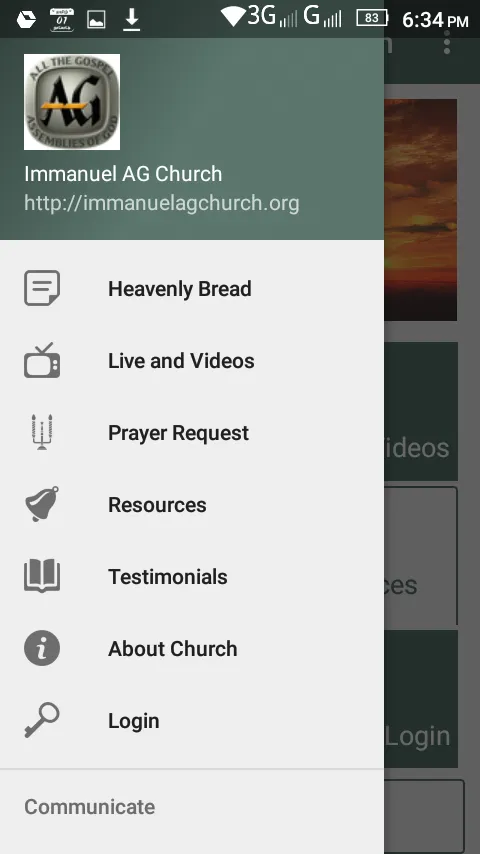 Immanuel AG Church | Indus Appstore | Screenshot