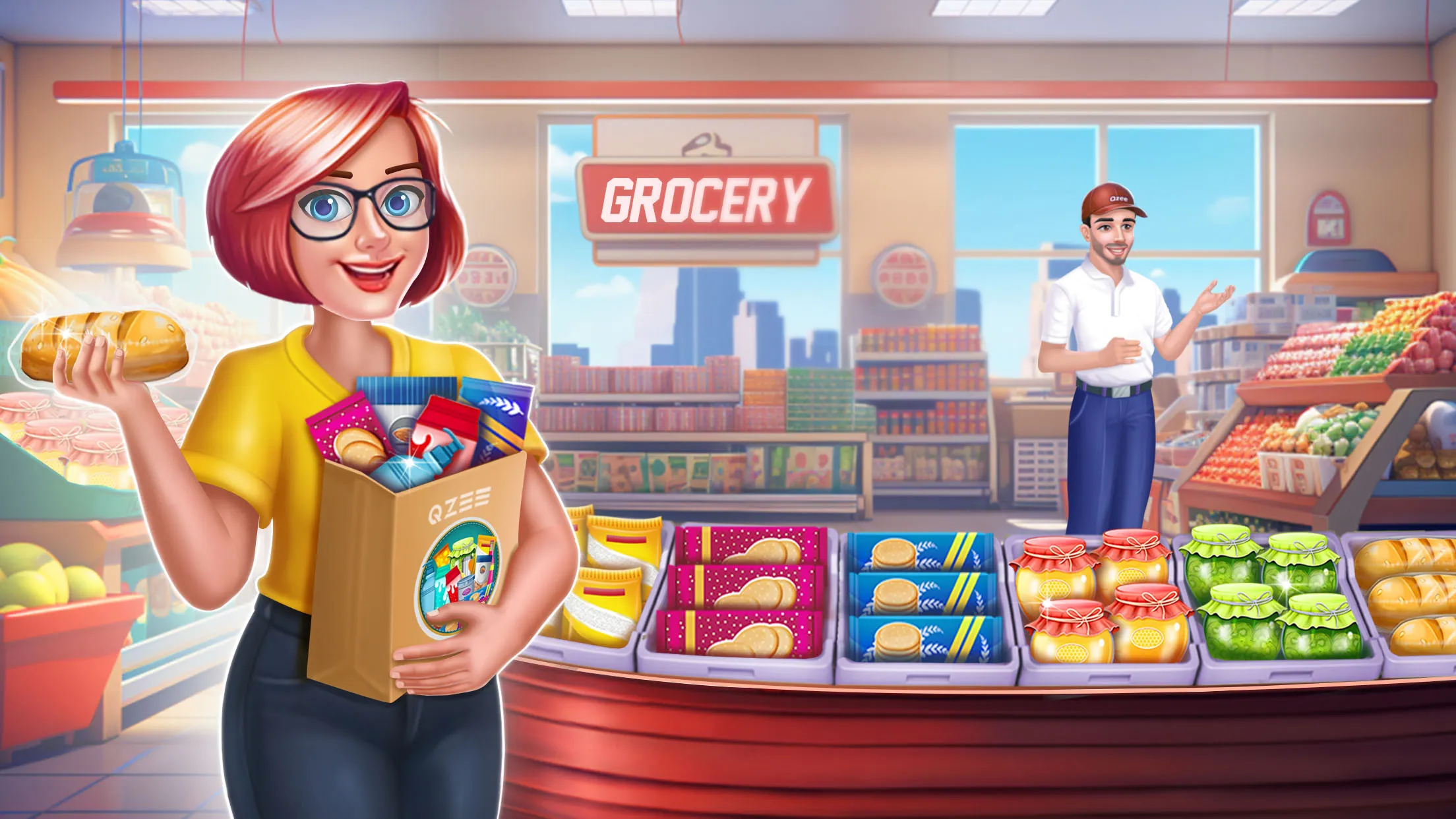 Supermarket Match 3 Game | Indus Appstore | Screenshot