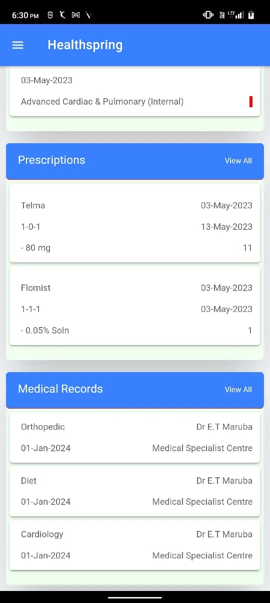 Healthspring Patients | Indus Appstore | Screenshot