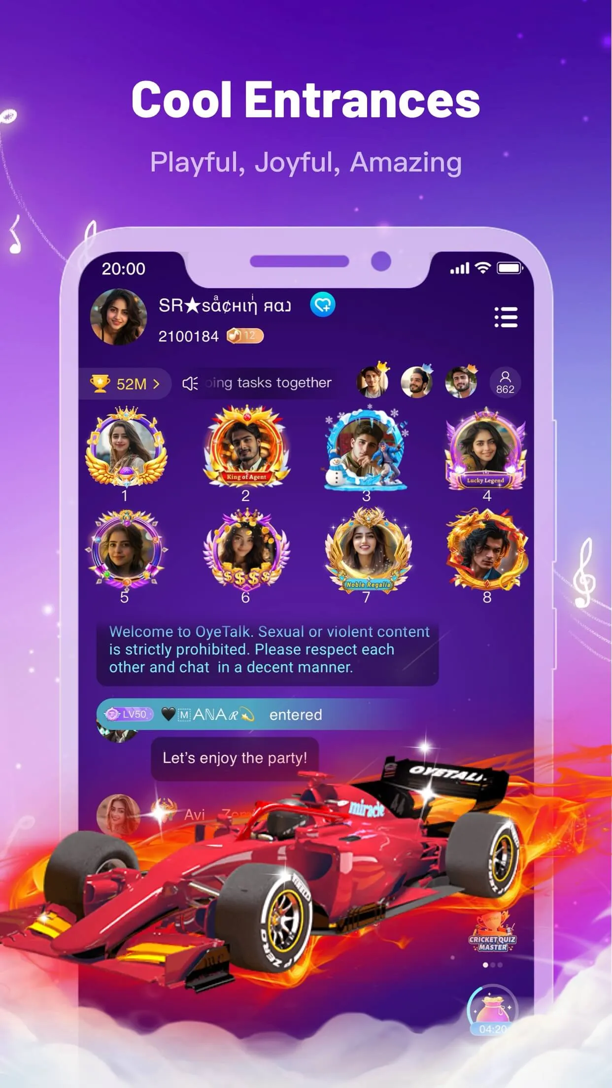 OyeLite - Shorts & VoiceChat | Indus Appstore | Screenshot