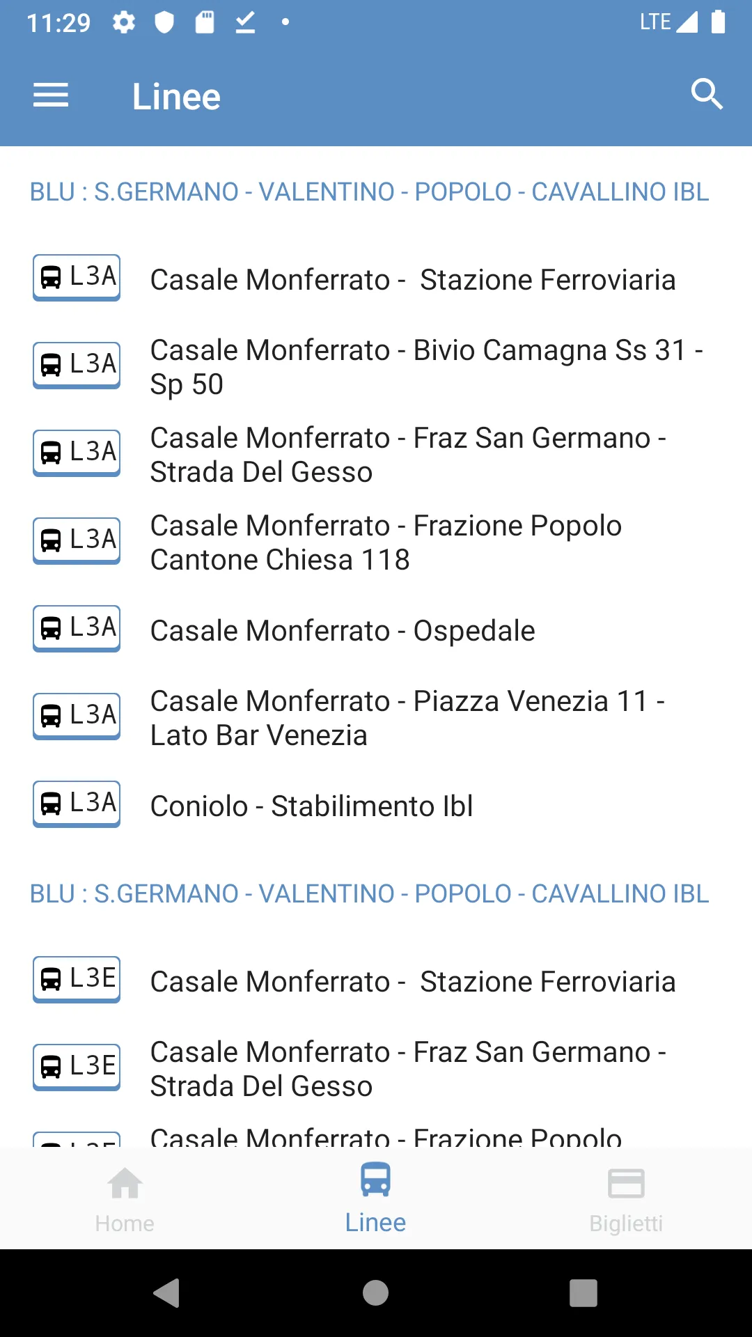 AMC Bus Casale | Indus Appstore | Screenshot