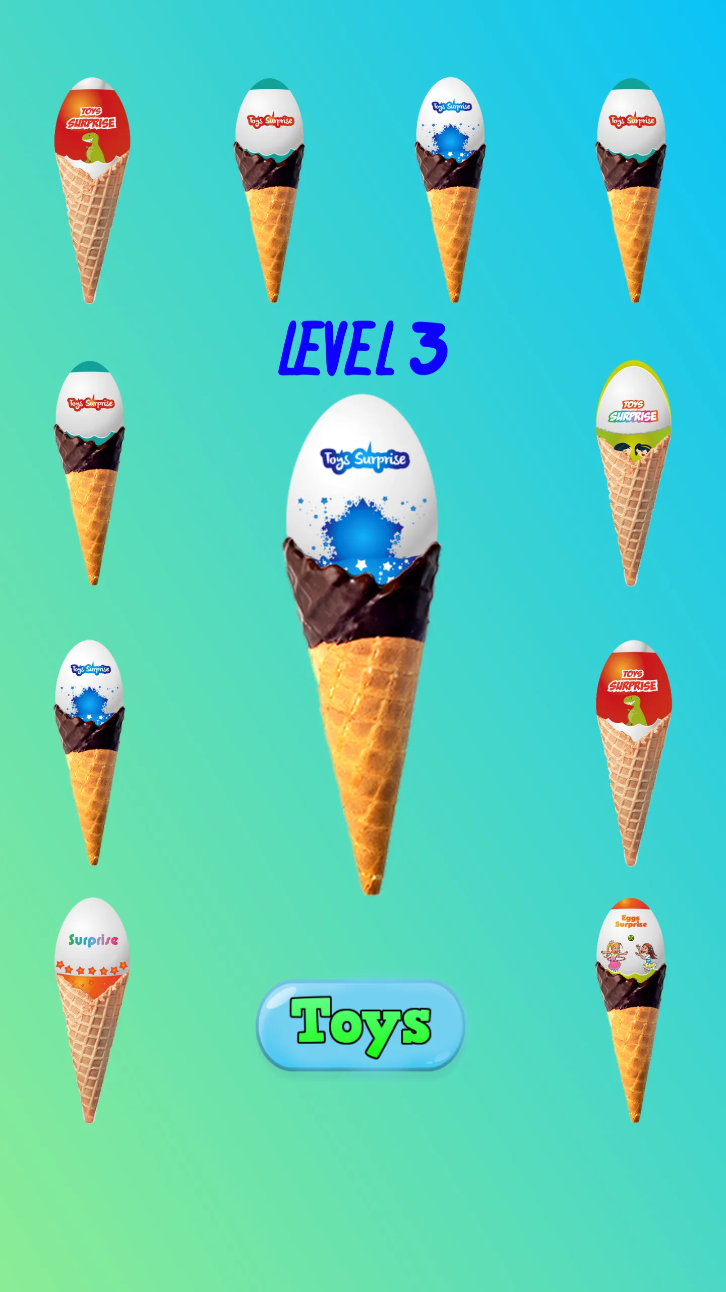 Ice Cream Surprise Eggs | Indus Appstore | Screenshot