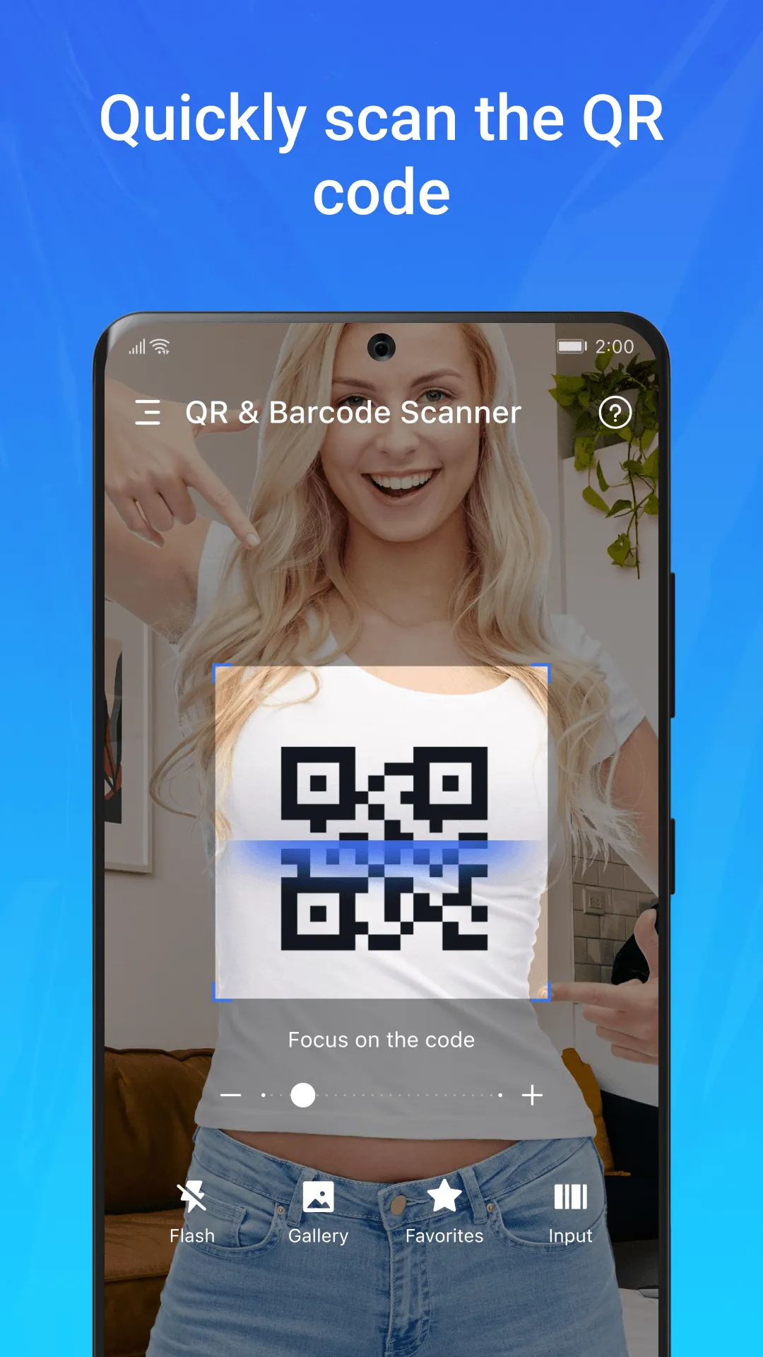 QR & Barcode Scanner | Indus Appstore | Screenshot