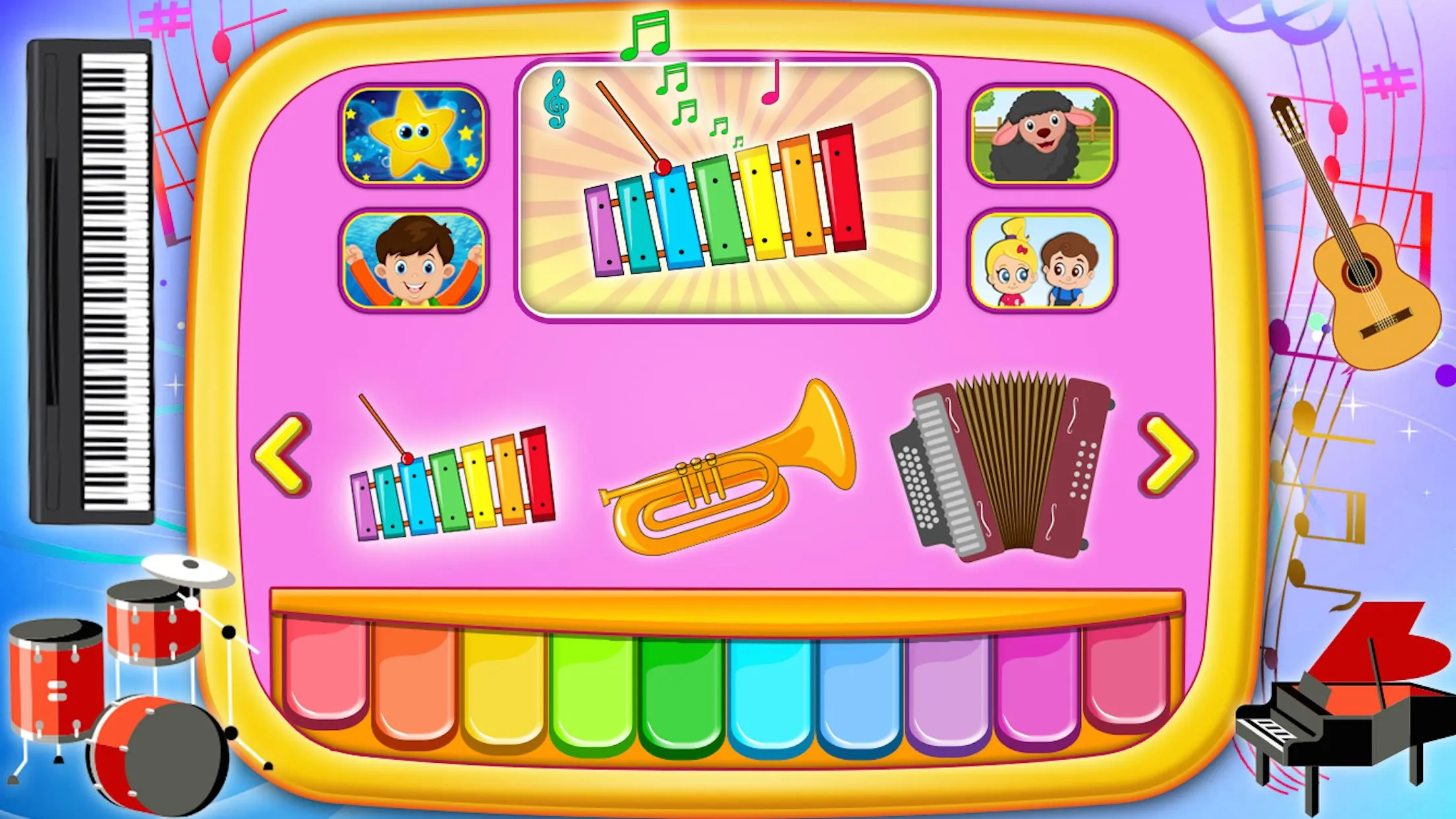 Alphabet Tablet -Music & Songs | Indus Appstore | Screenshot