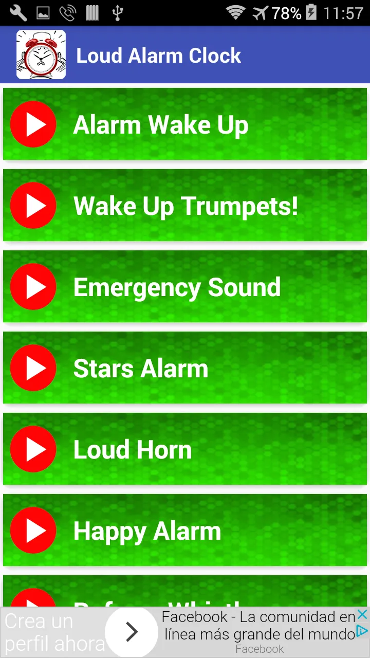 Loud Alarm Clock Ringtones | Indus Appstore | Screenshot