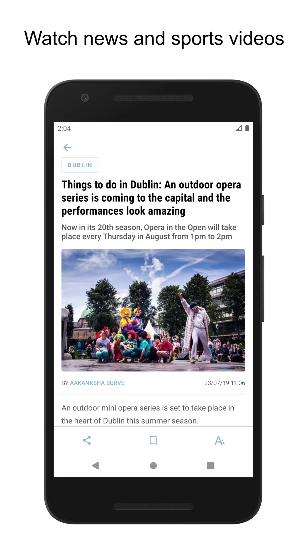 Dublin Live | Indus Appstore | Screenshot