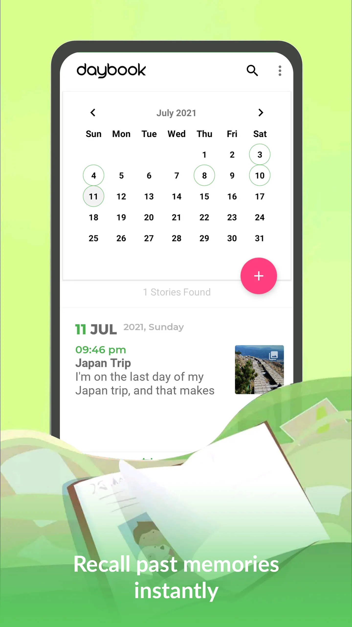 Daybook - Diary, Journal, Note | Indus Appstore | Screenshot