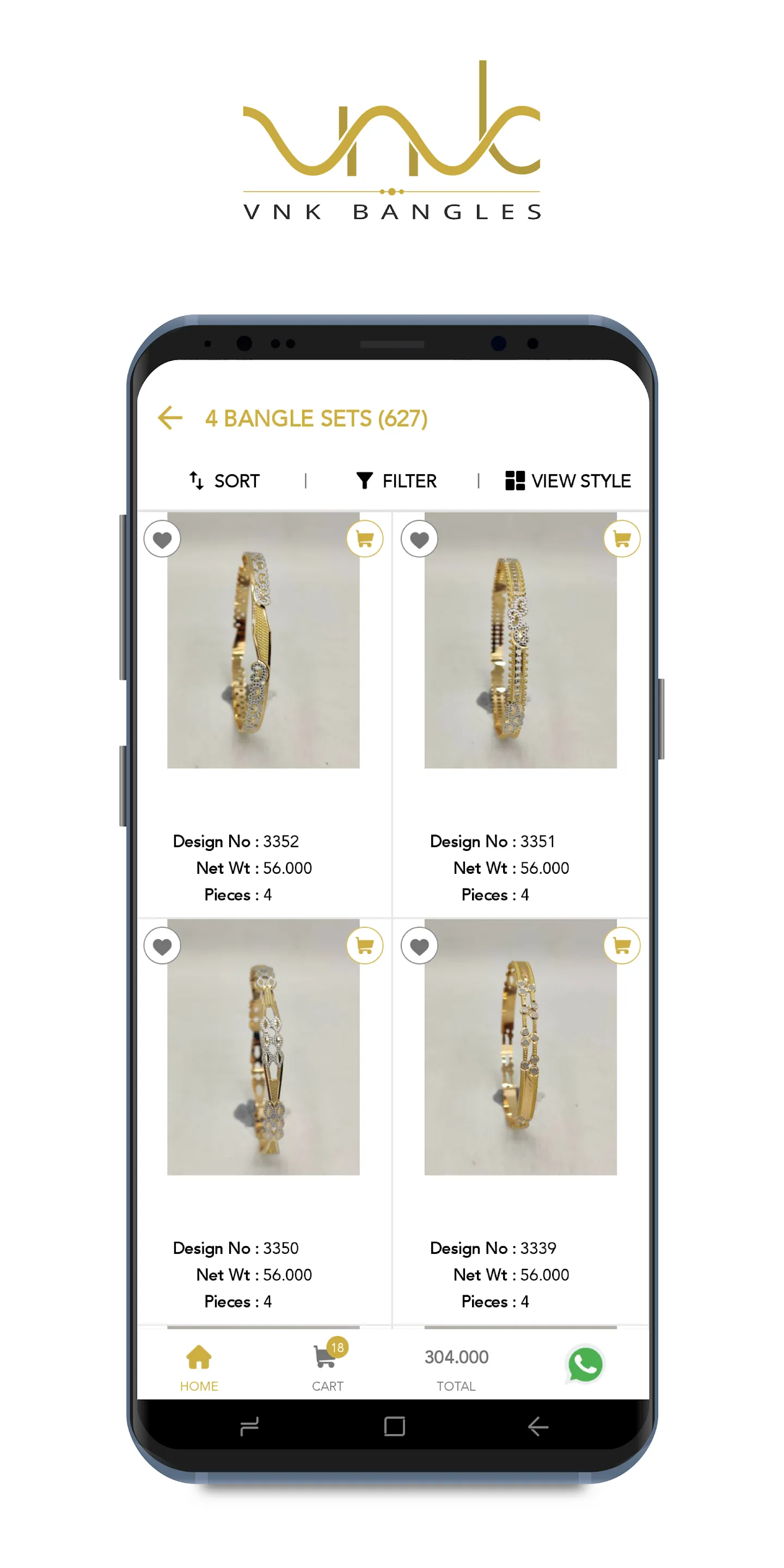 VNK Bangles - Online | Indus Appstore | Screenshot