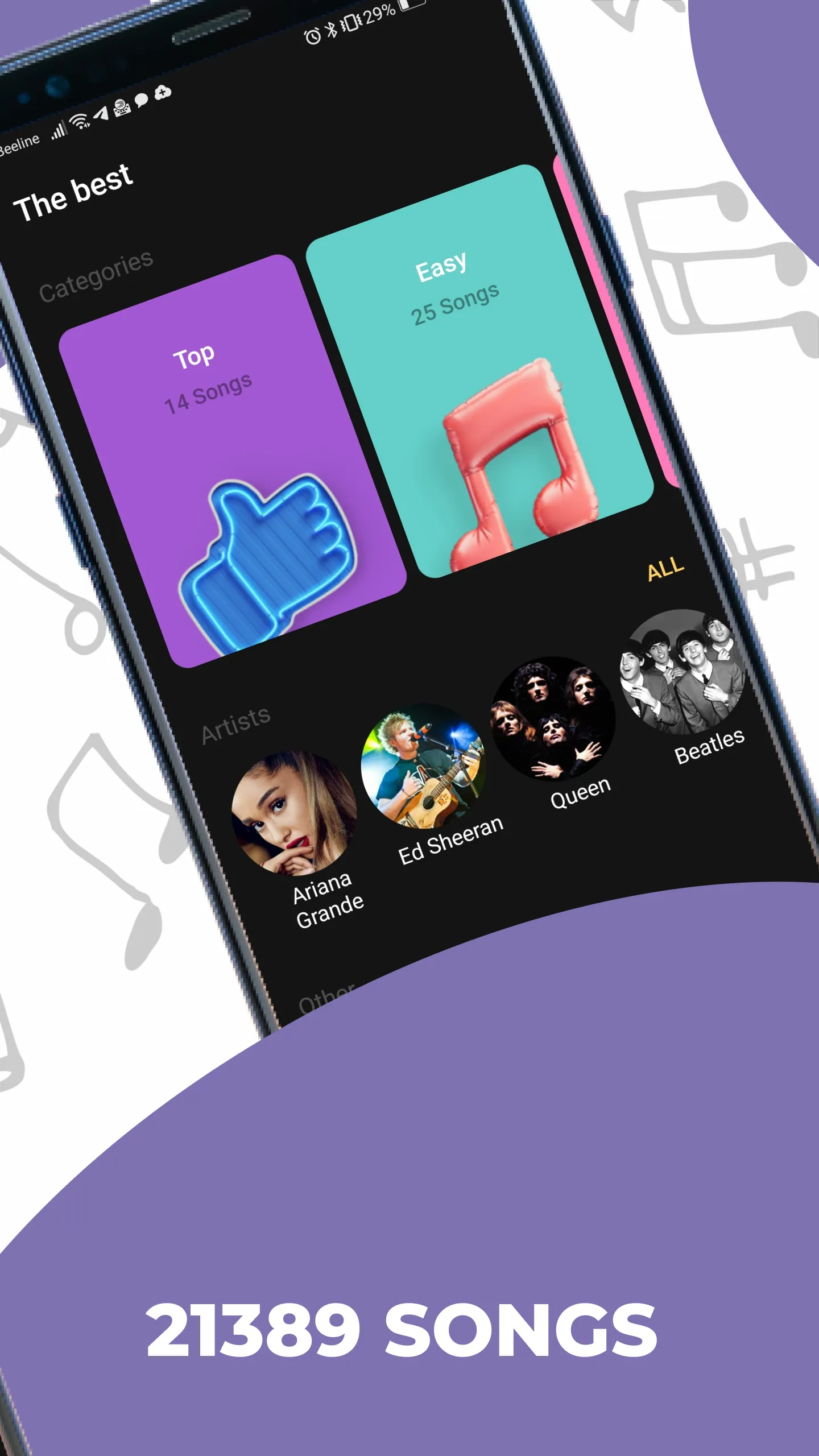 14400 karaoke songs with notes | Indus Appstore | Screenshot