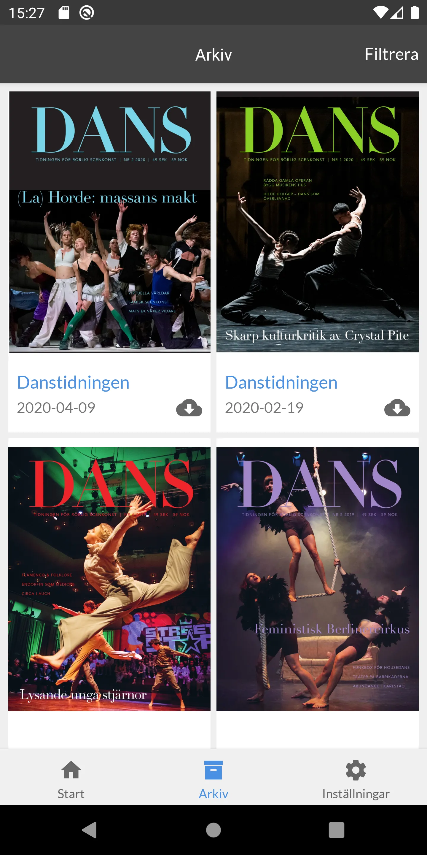 Danstidningen | Indus Appstore | Screenshot