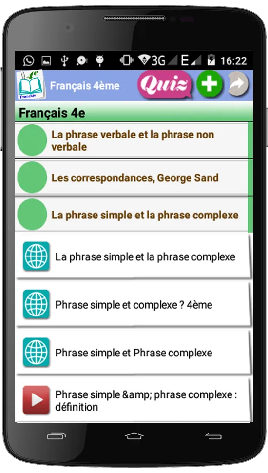 Français 4ème | Indus Appstore | Screenshot