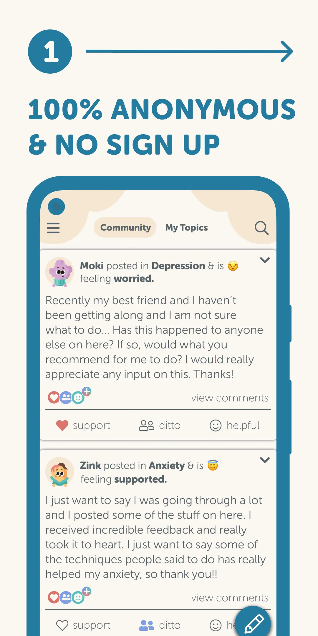 HeadHelp: Self Care & Vent | Indus Appstore | Screenshot