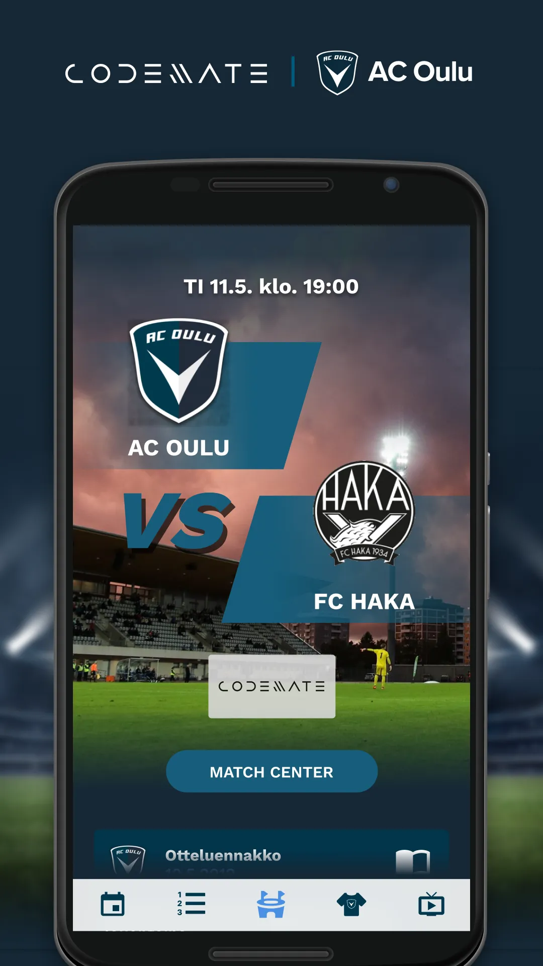 AC Oulu | Indus Appstore | Screenshot