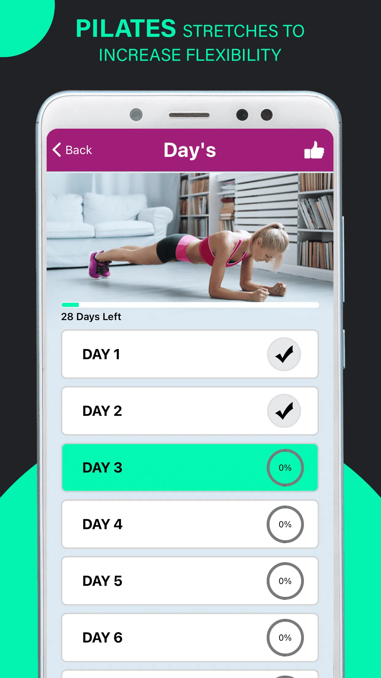 Pilates Yoga Fitness Workouts | Indus Appstore | Screenshot