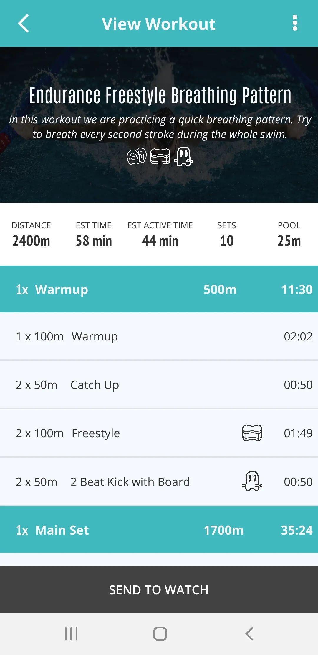 Swim Trainer | Indus Appstore | Screenshot