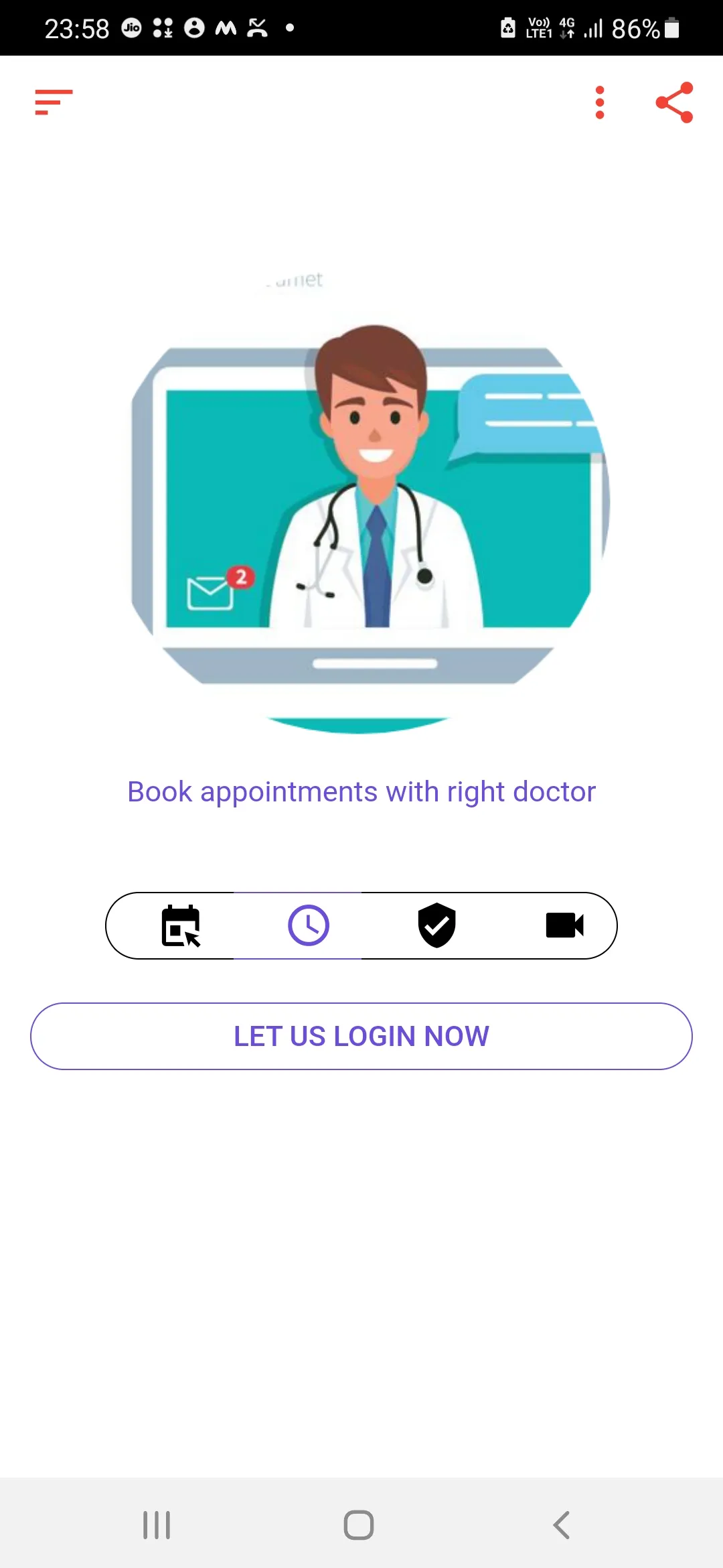 Doctor Appointment Video Chat | Indus Appstore | Screenshot