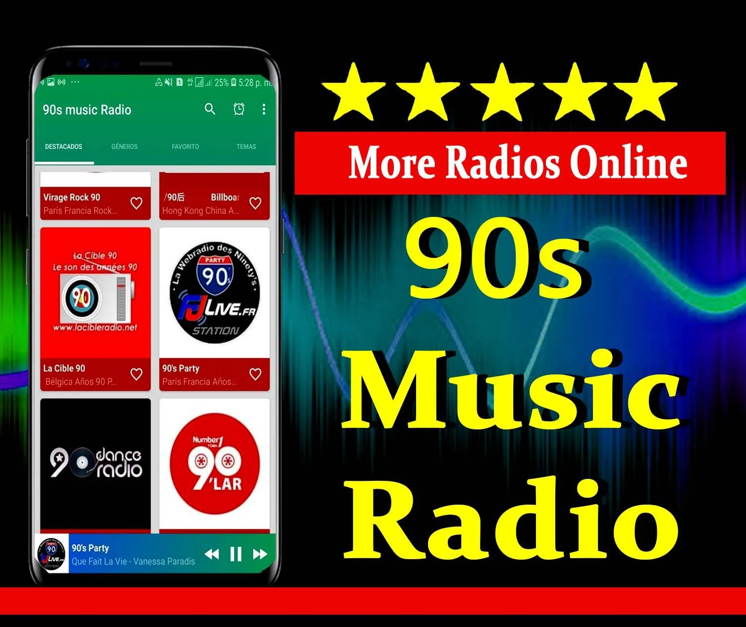 90s Music radio | Indus Appstore | Screenshot