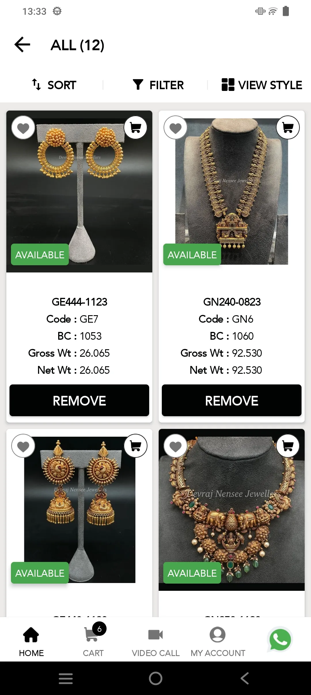 Devraj Nensee Jewellers | Indus Appstore | Screenshot