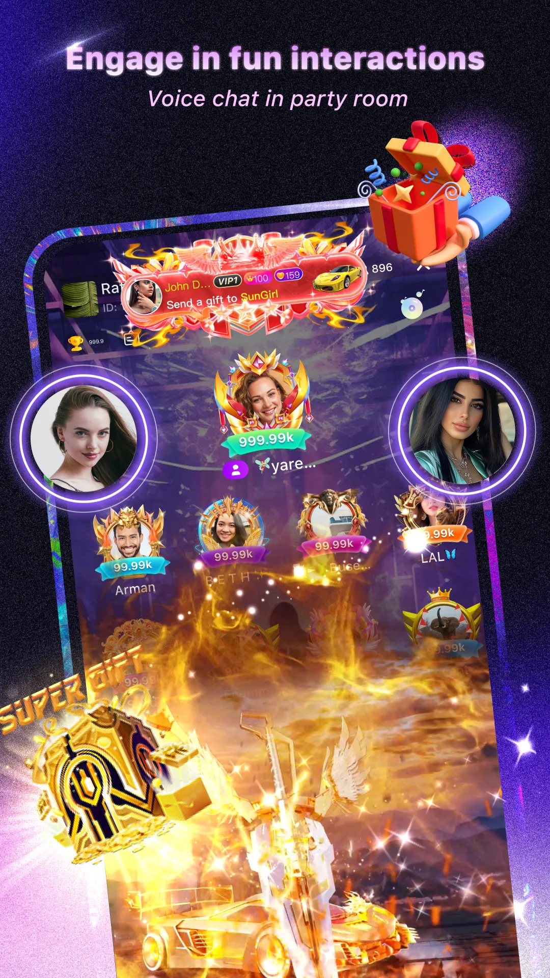 Xena - Group Voice Party | Indus Appstore | Screenshot