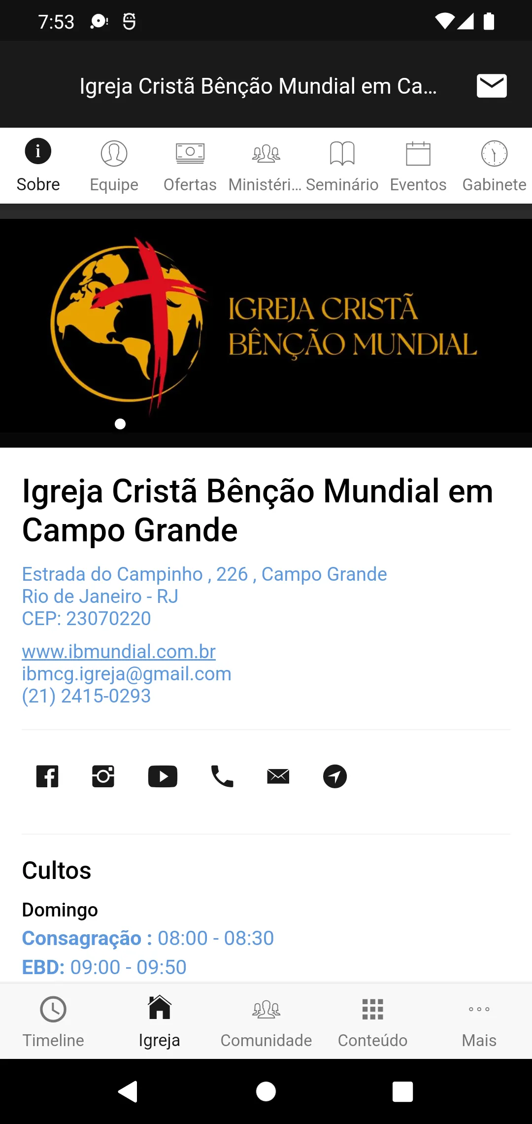 ICBM Bênção Mundial | Indus Appstore | Screenshot