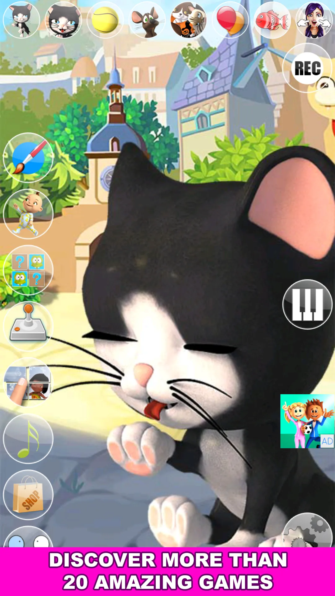 Talking Cat and Dog Kids Games | Indus Appstore | Screenshot