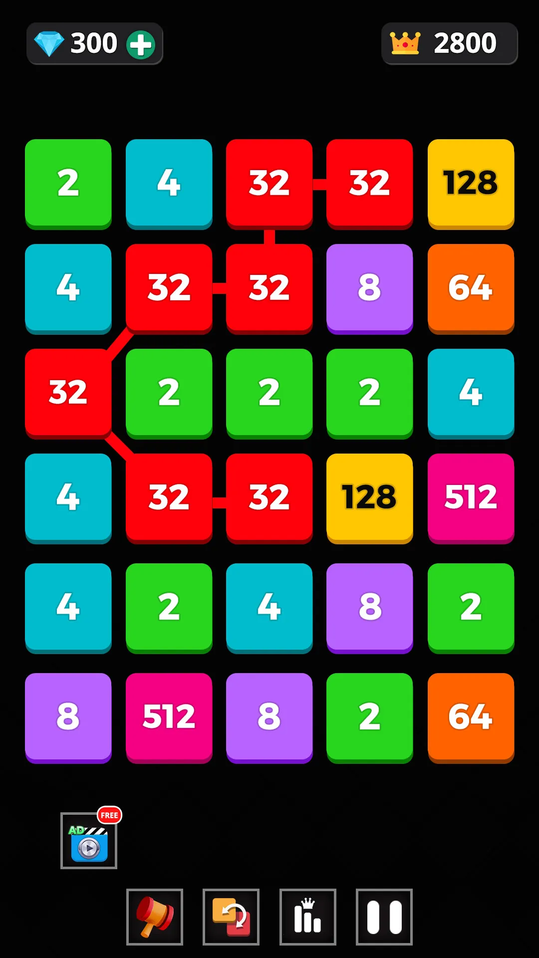 2248 Block Merge Puzzle 3d | Indus Appstore | Screenshot