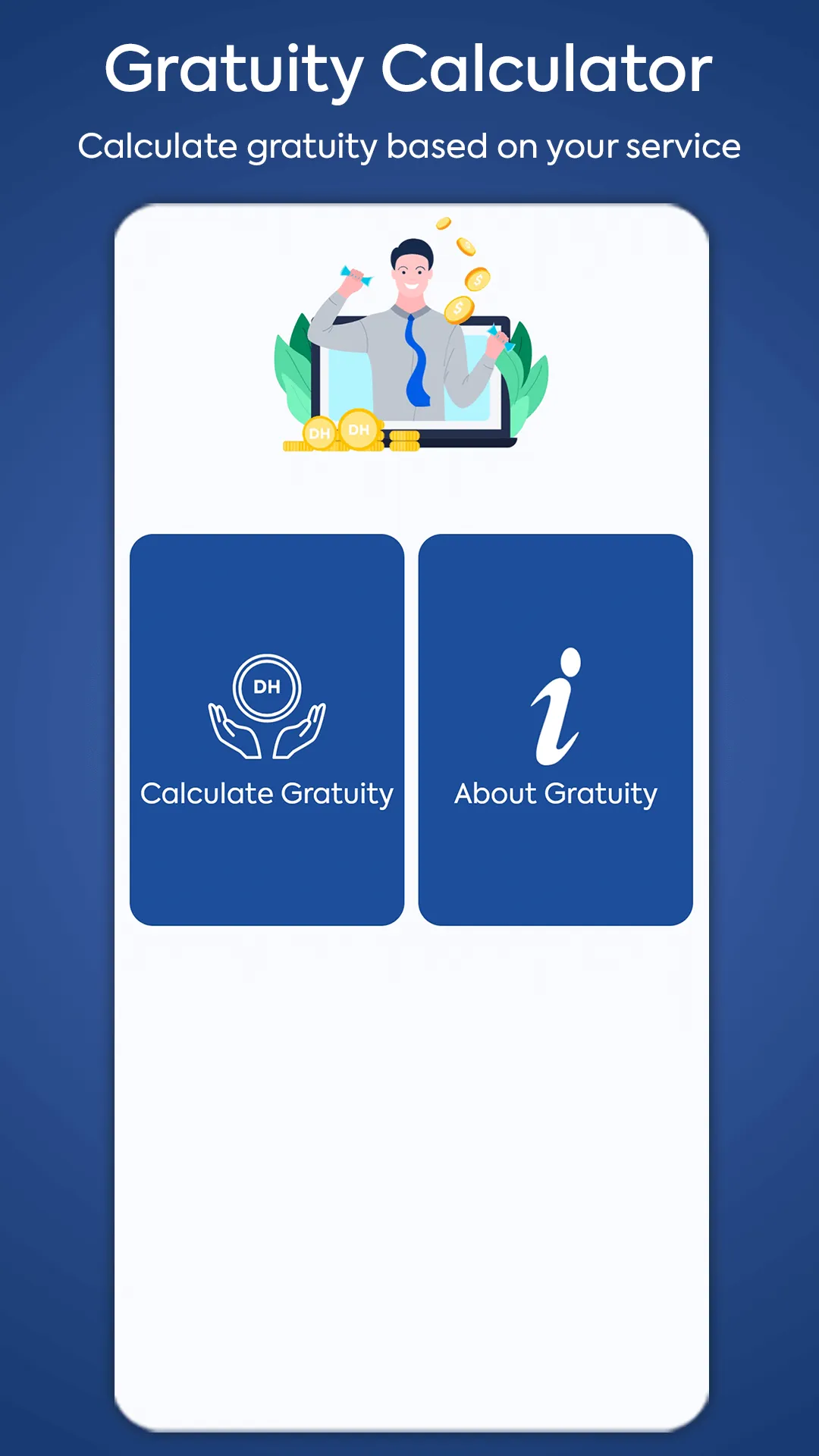 Gratuity Calculator UAE | Indus Appstore | Screenshot