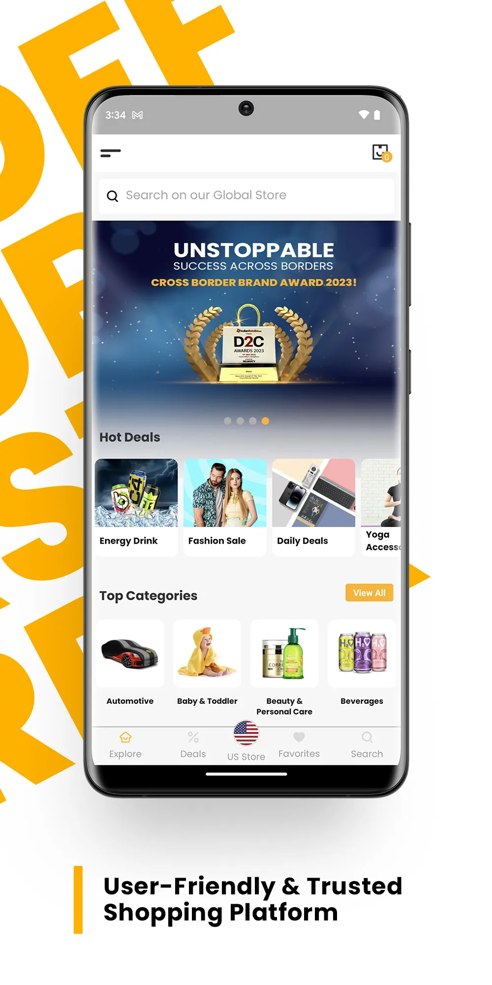 Ubuy Global Shopping App India | Indus Appstore | Screenshot