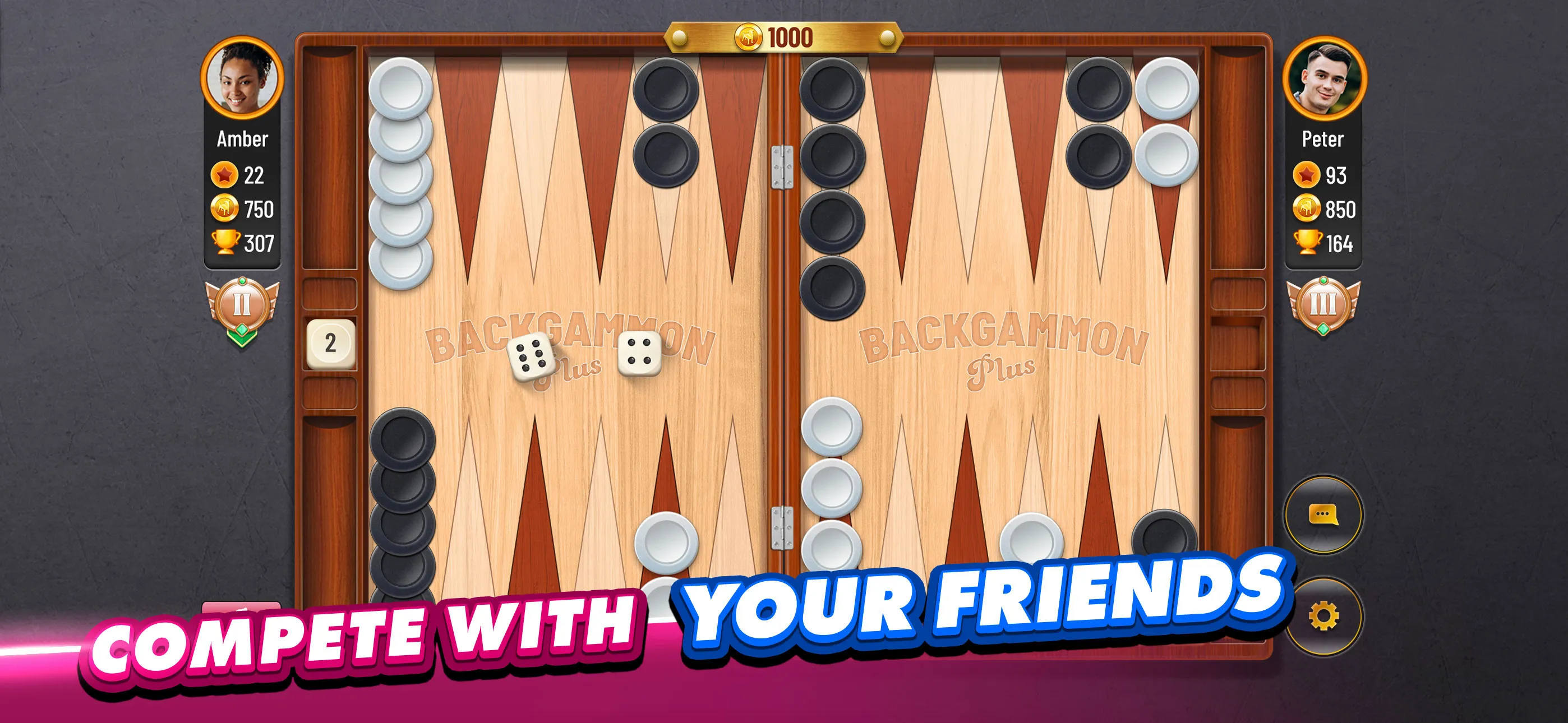 Backgammon Plus - Board Game | Indus Appstore | Screenshot