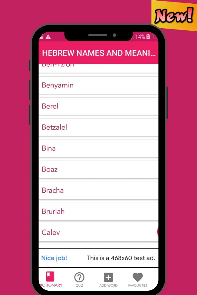 Hebrew Names and Meaning Bible | Indus Appstore | Screenshot